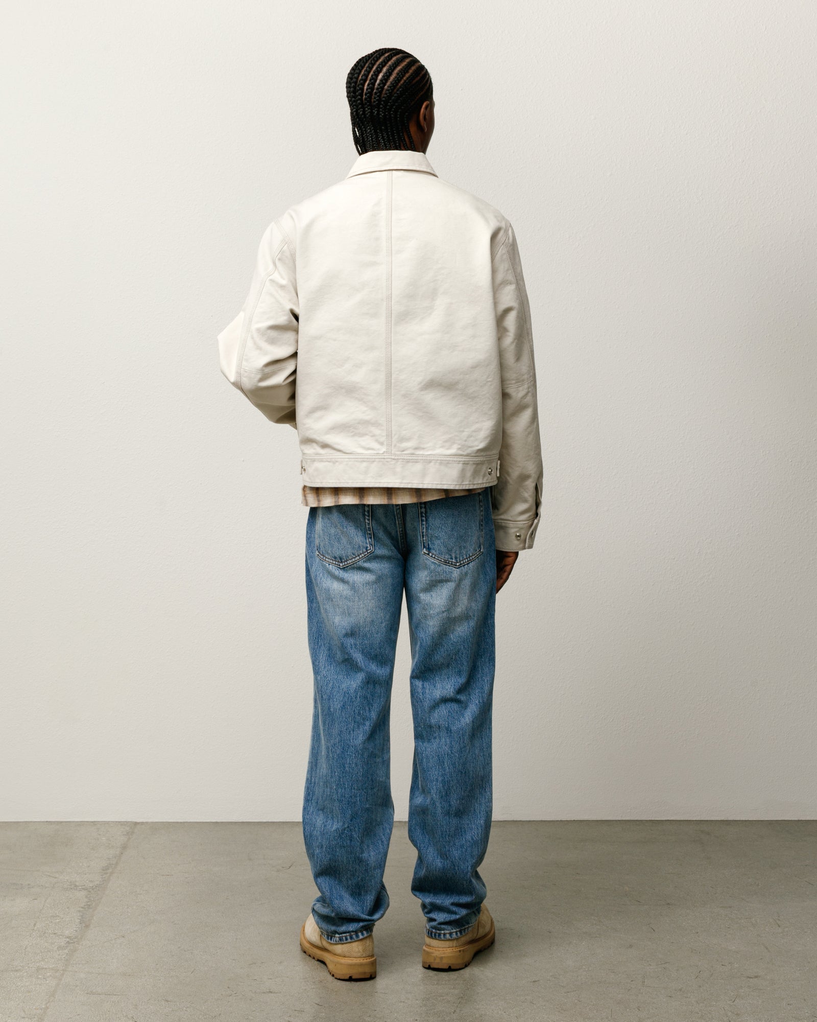 WORK JACKET COLLARED