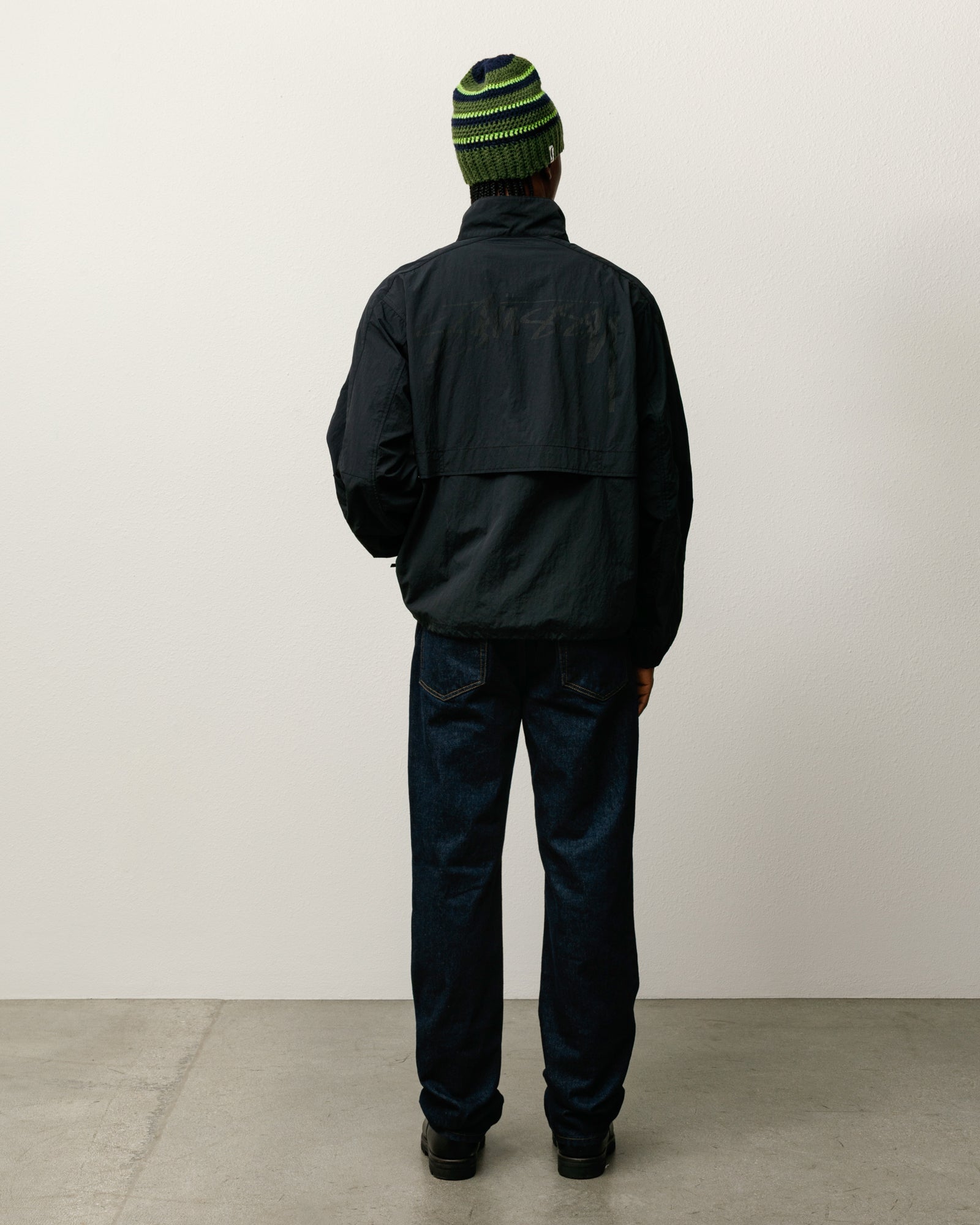 Lightweight Mock Jacket – Black | Outerwear | Stüssy – Stussy AU