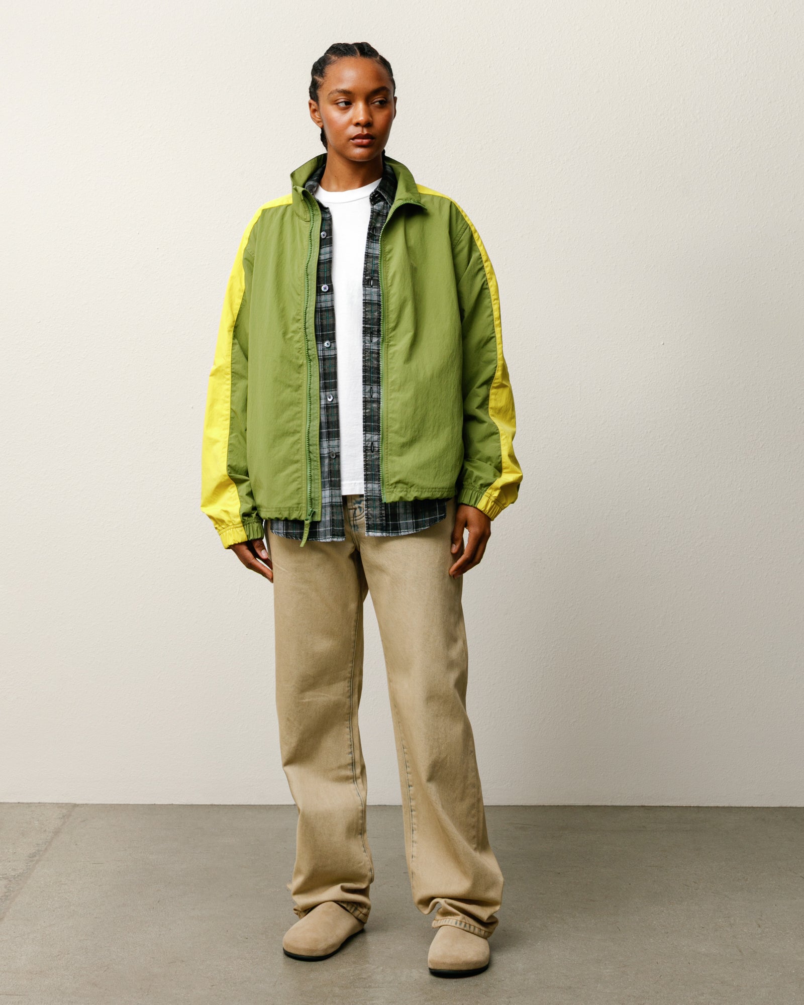 Lightweight Mock Jacket – Green | Outerwear | Stüssy – Stussy AU