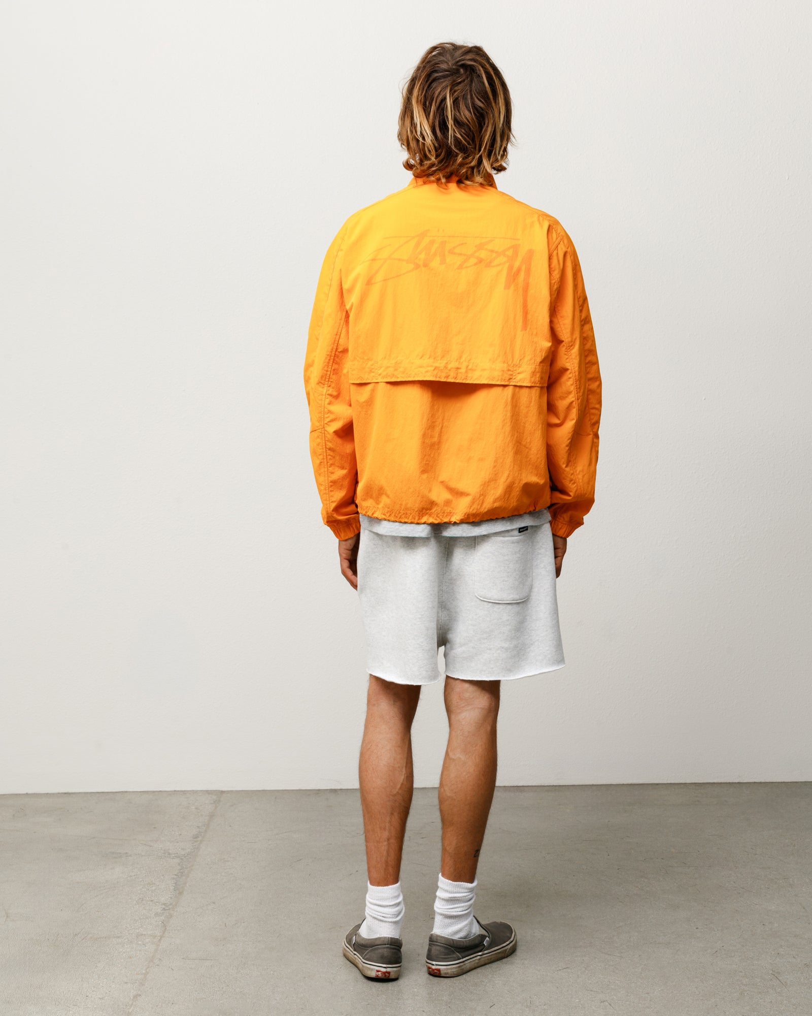 Lightweight Mock Jacket – Orange | Outerwear | Stüssy – Stussy AU
