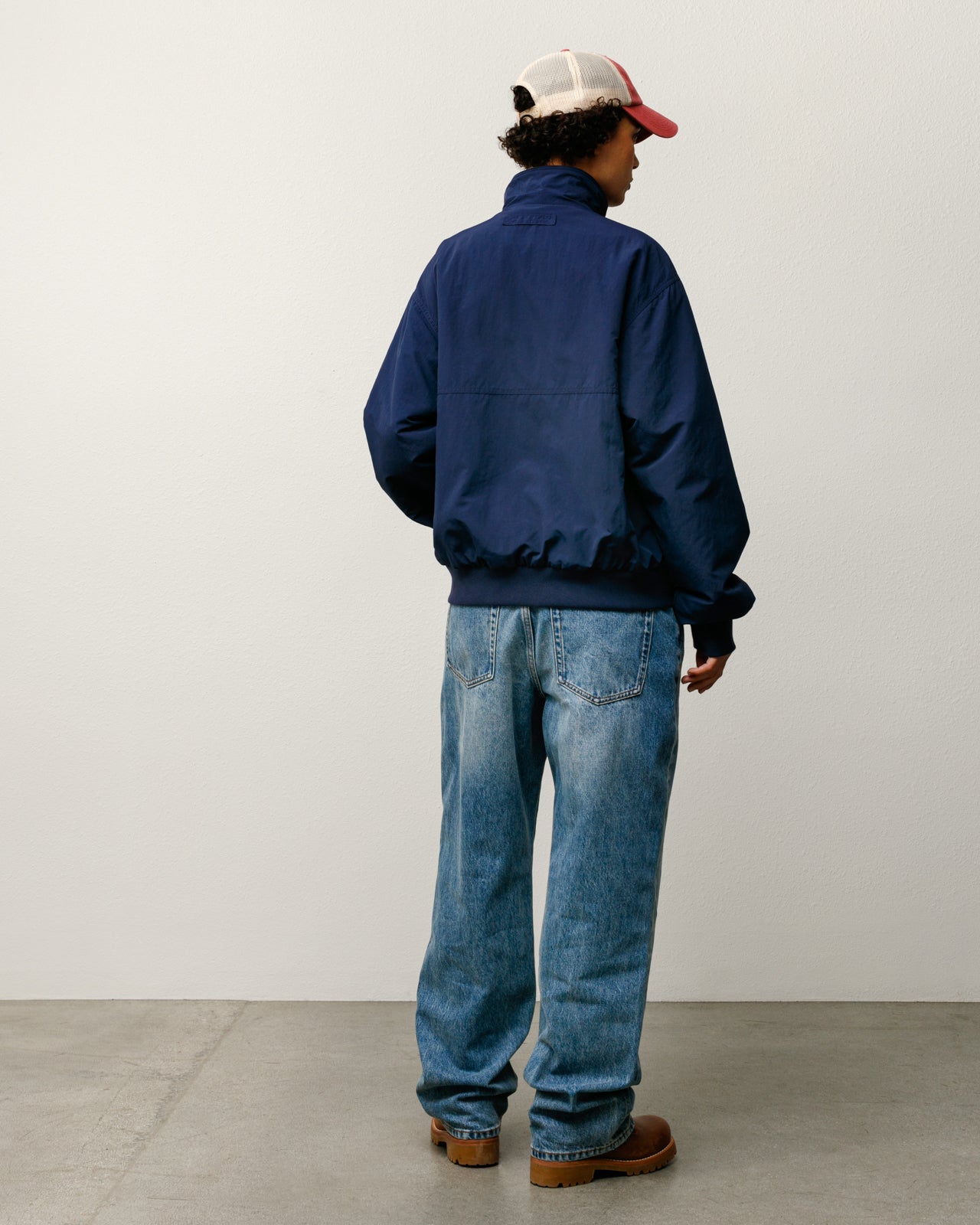 Polar Fleece Lined Jacket – Navy | Outerwear | Stüssy – Stussy AU