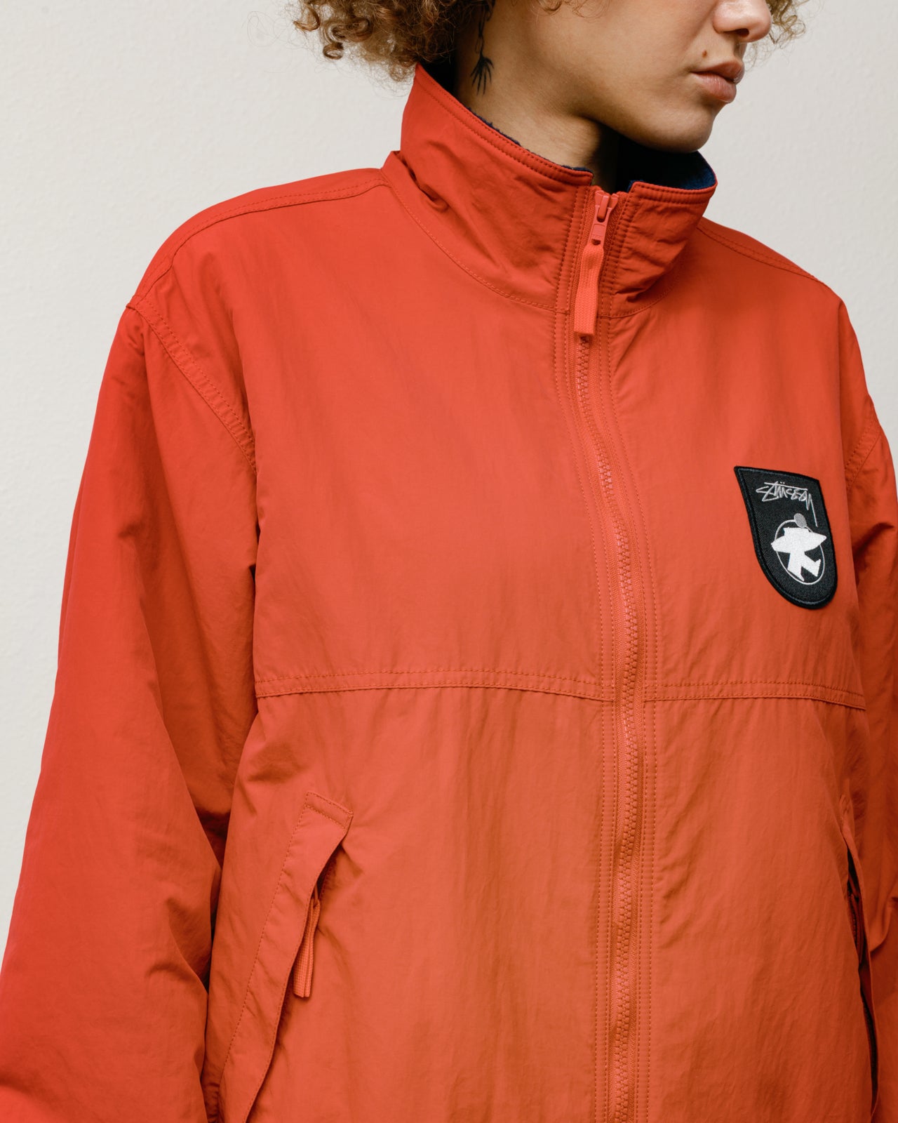 Polar Fleece Lined Jacket – Red | Outerwear | Stüssy – Stussy AU