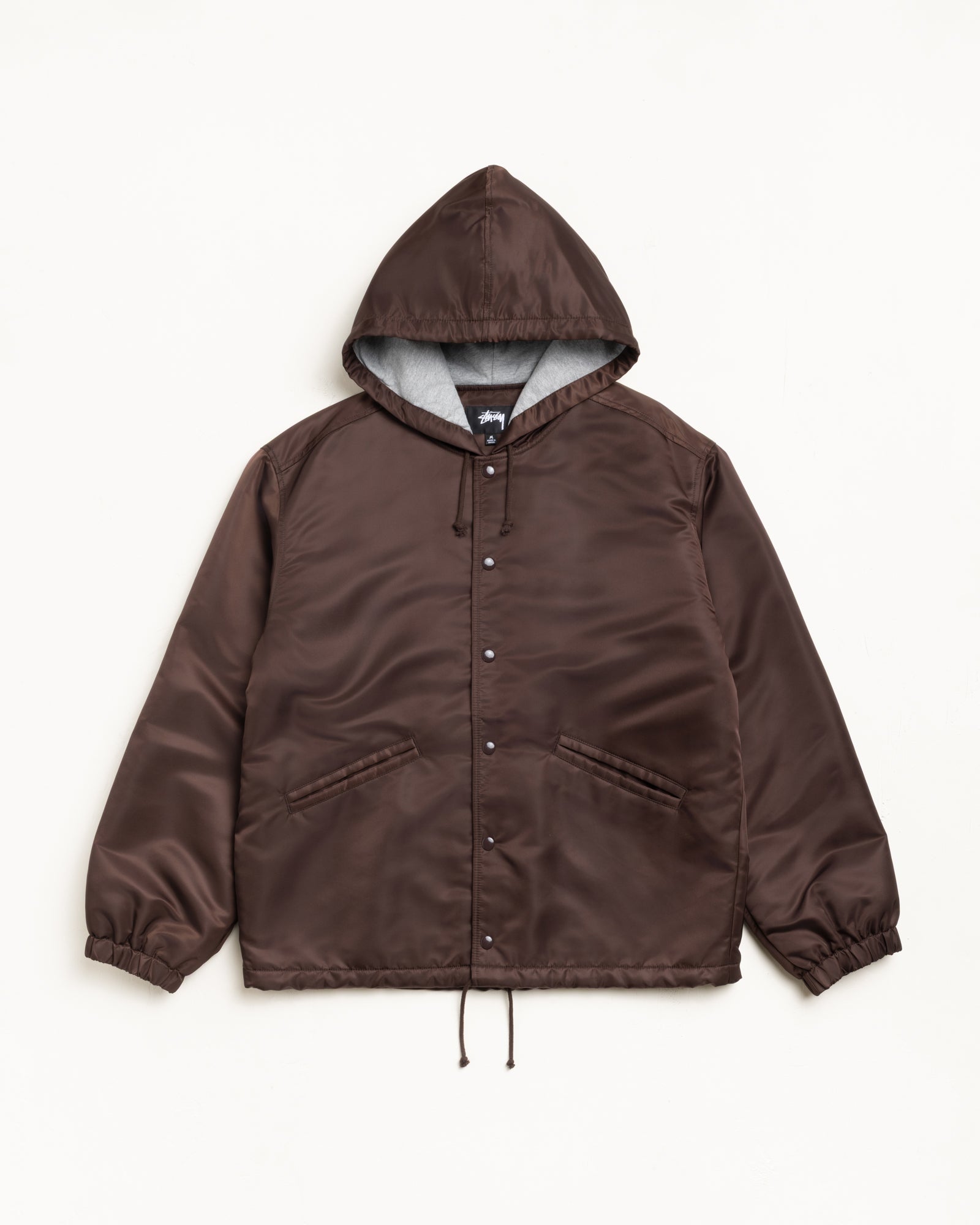 HOODED COACHES JACKET