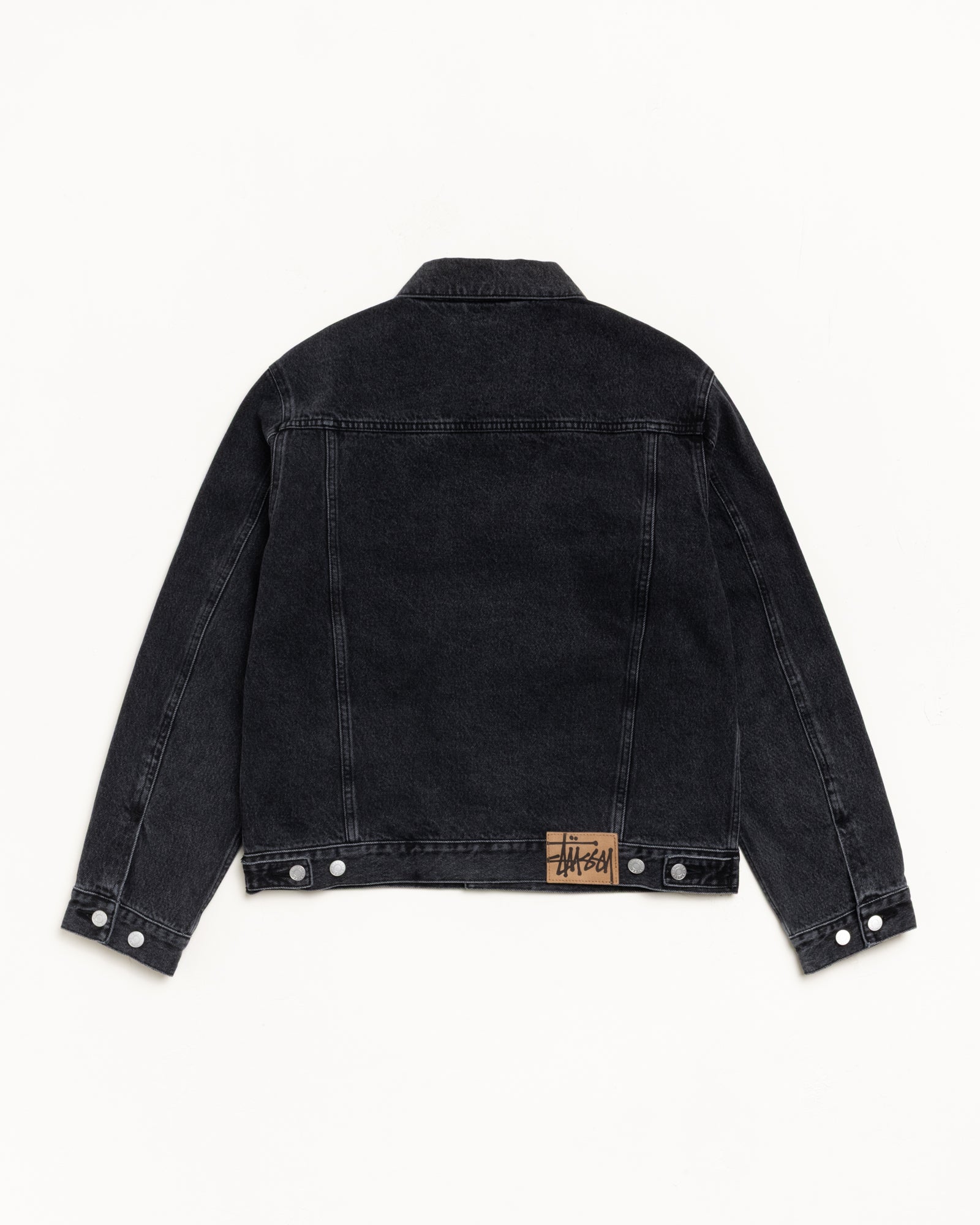 Lined Denim Trucker – Vintage Black | Outerwear | Stüssy – Stussy AU