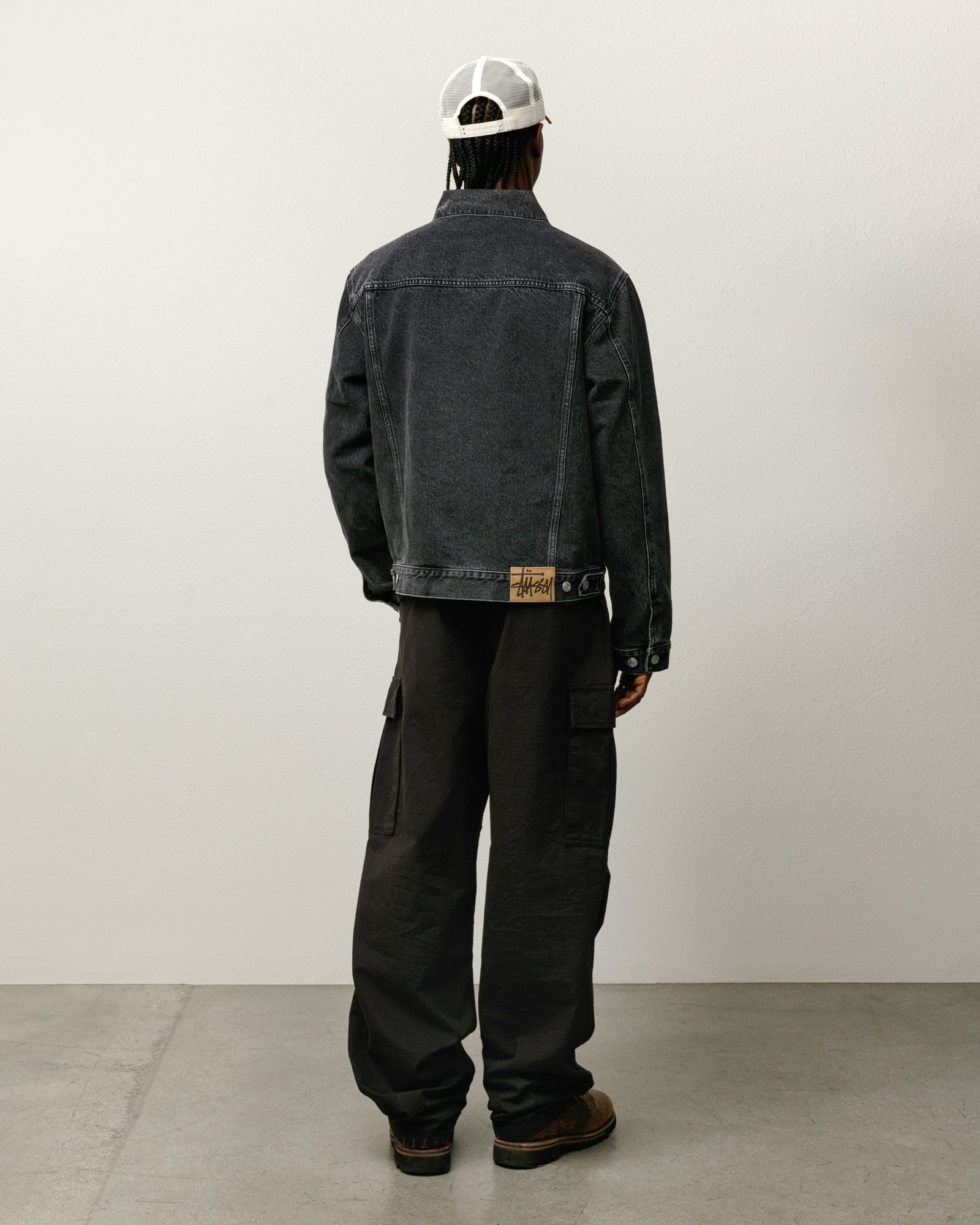 Lined Denim Trucker – Vintage Black | Outerwear | Stüssy – Stussy AU