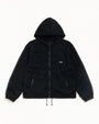 LAYERED MESH HOODED JACKET