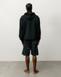 LAYERED MESH HOODED JACKET