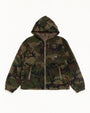 LAYERED MESH HOODED JACKET