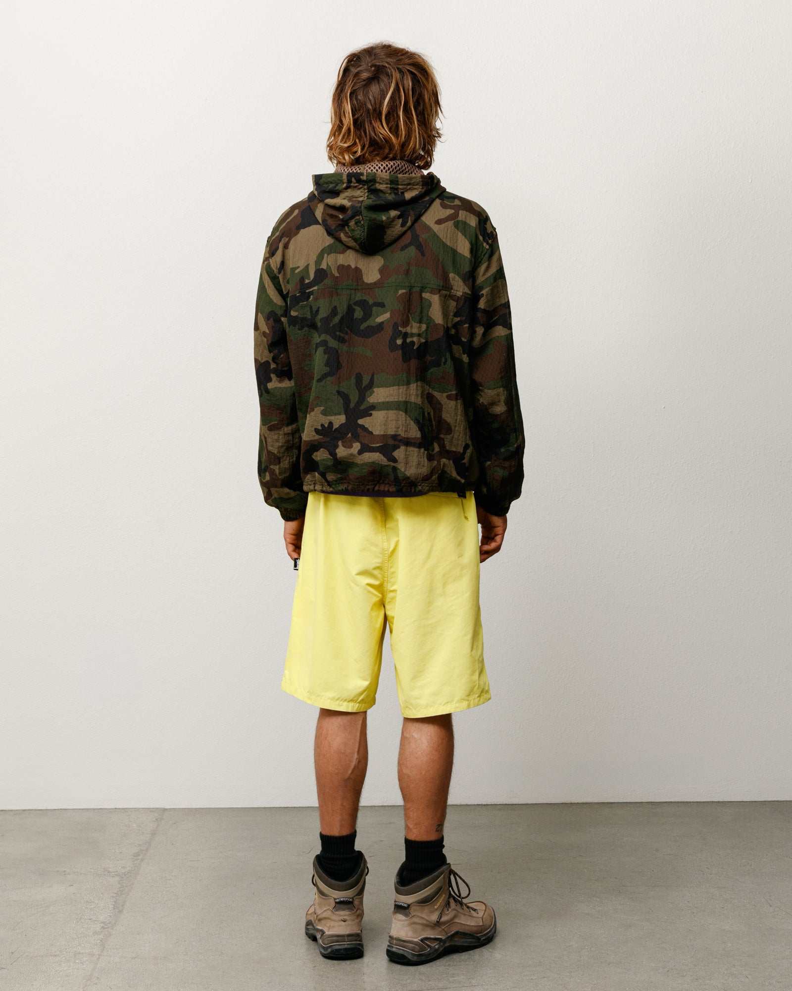 Layered Mesh Hooded Jacket – Woodland Camo | Outerwear | Stüssy