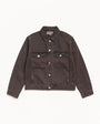 LINED TRUCKER RESIN DENIM