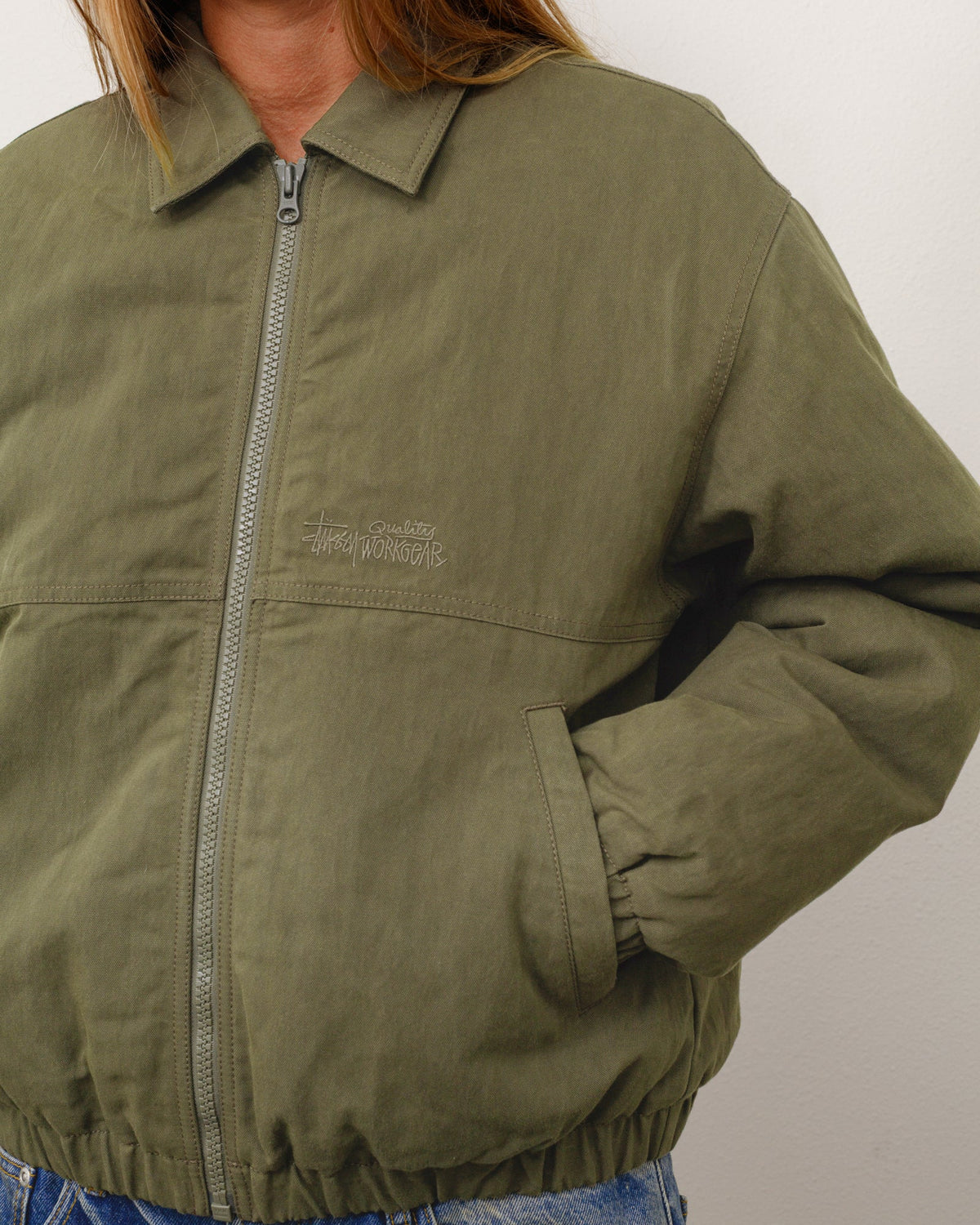 NYCO COLLARED WORK JACKET