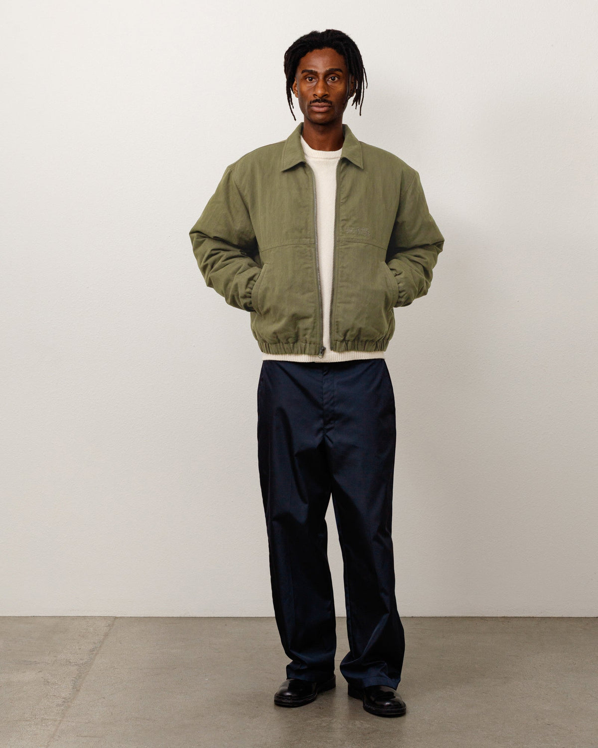 NYCO COLLARED WORK JACKET