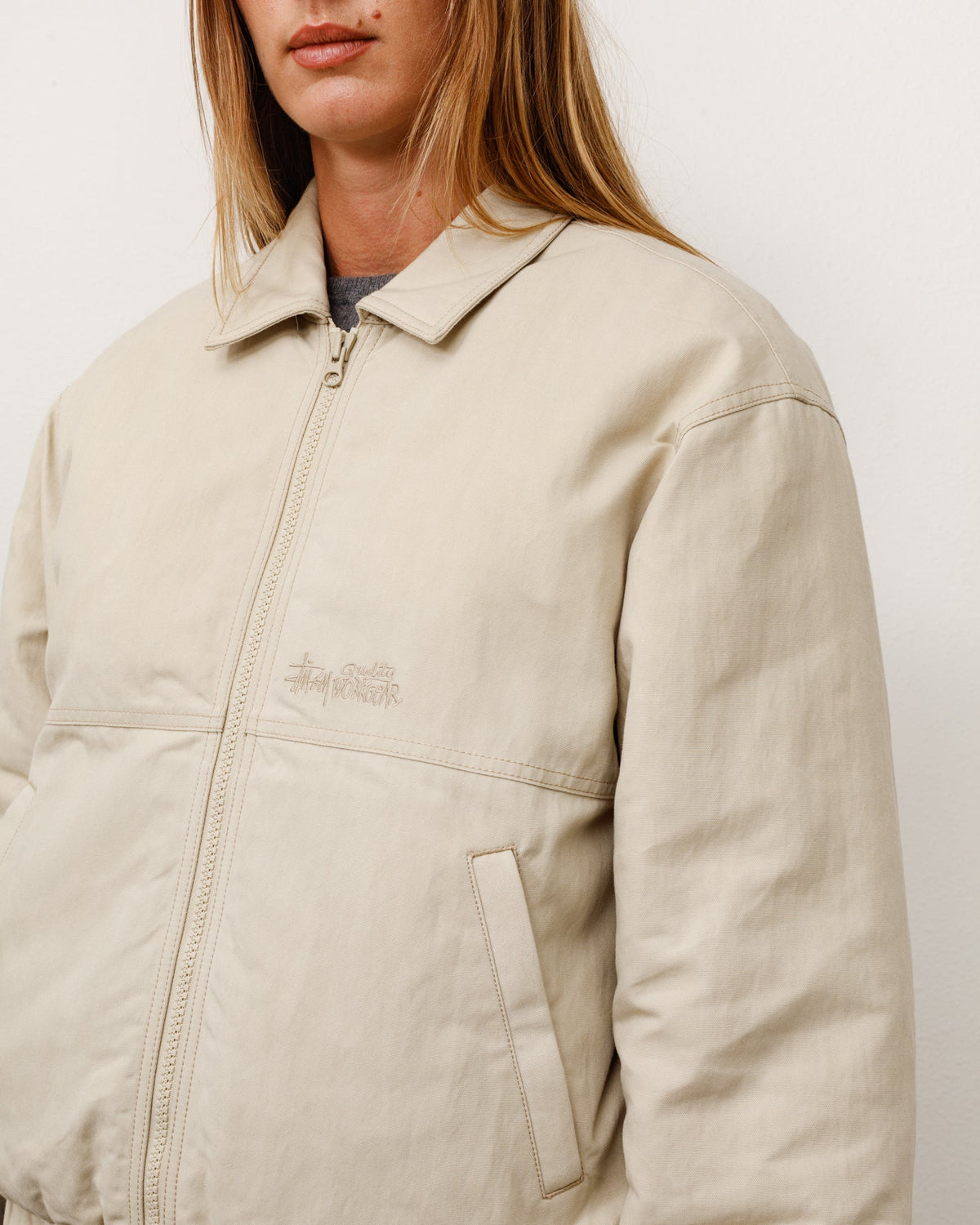 NYCO COLLARED WORK JACKET