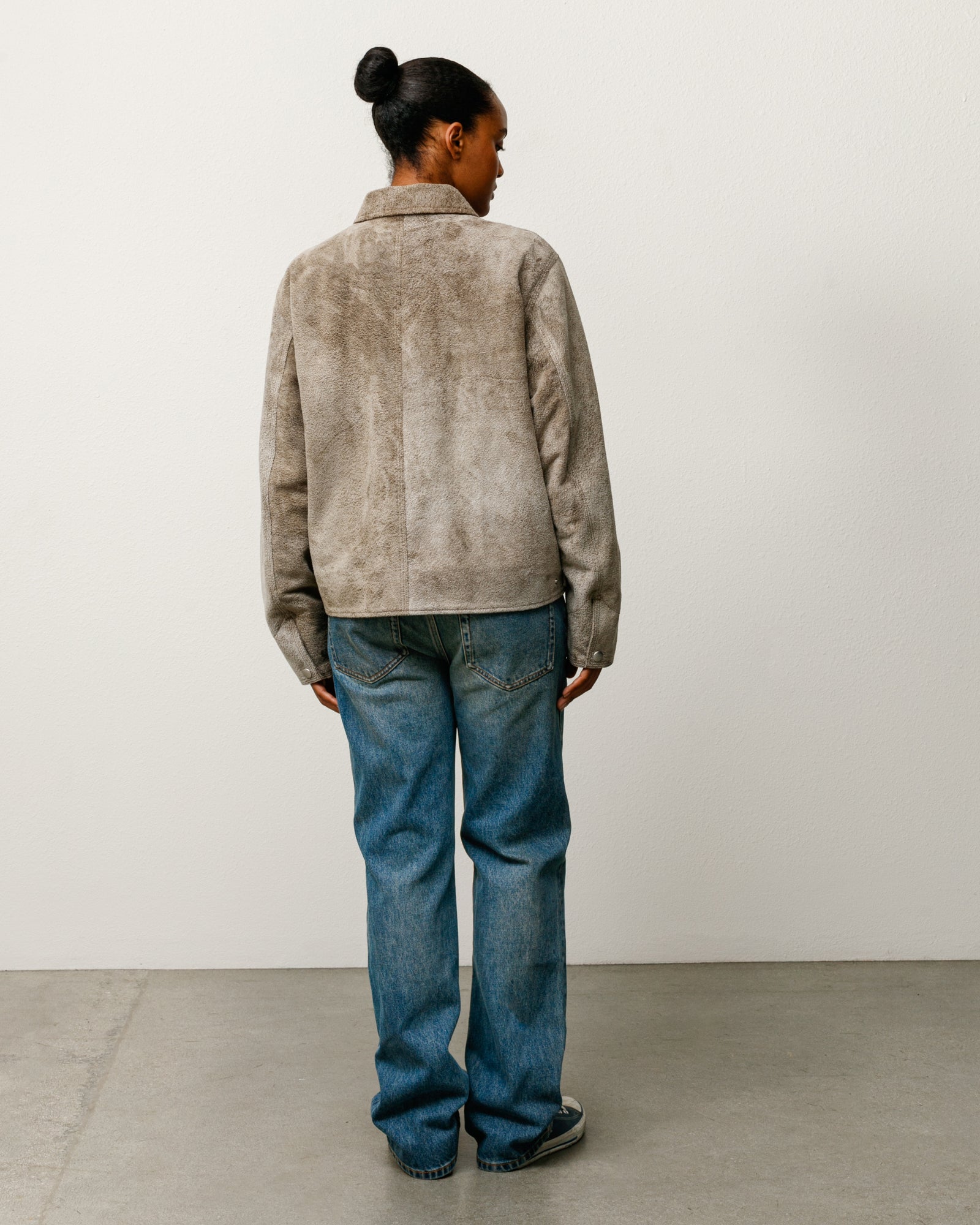 GARAGE JACKET SUEDE