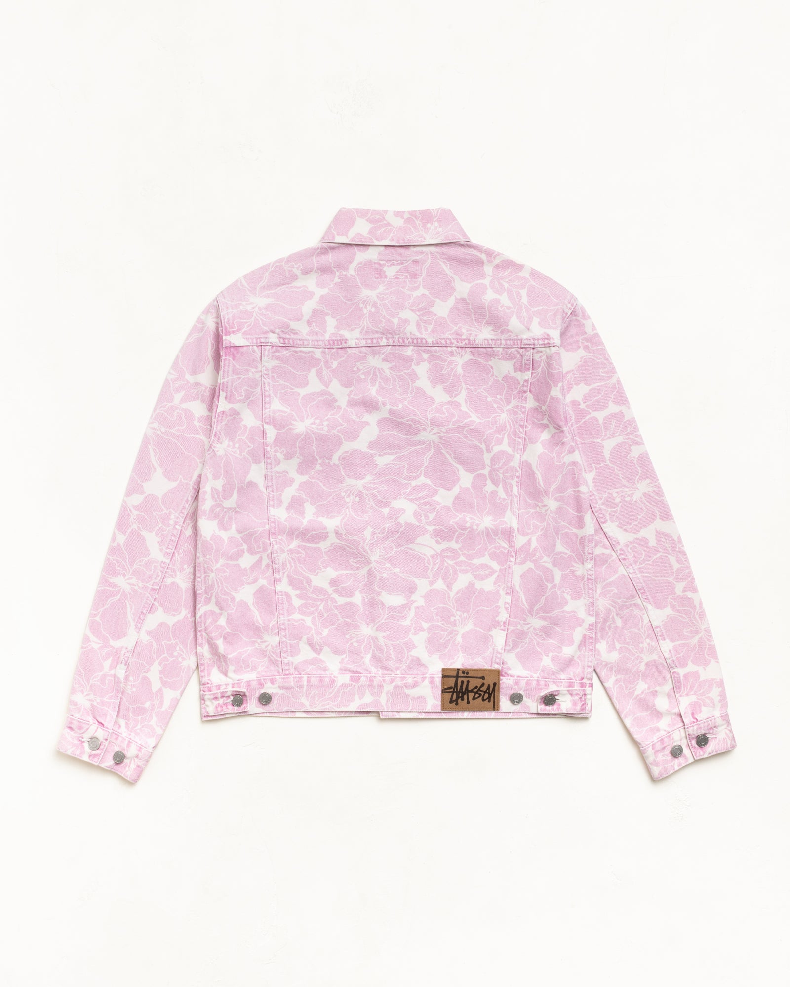 PRINTED DENIM TRUCKER