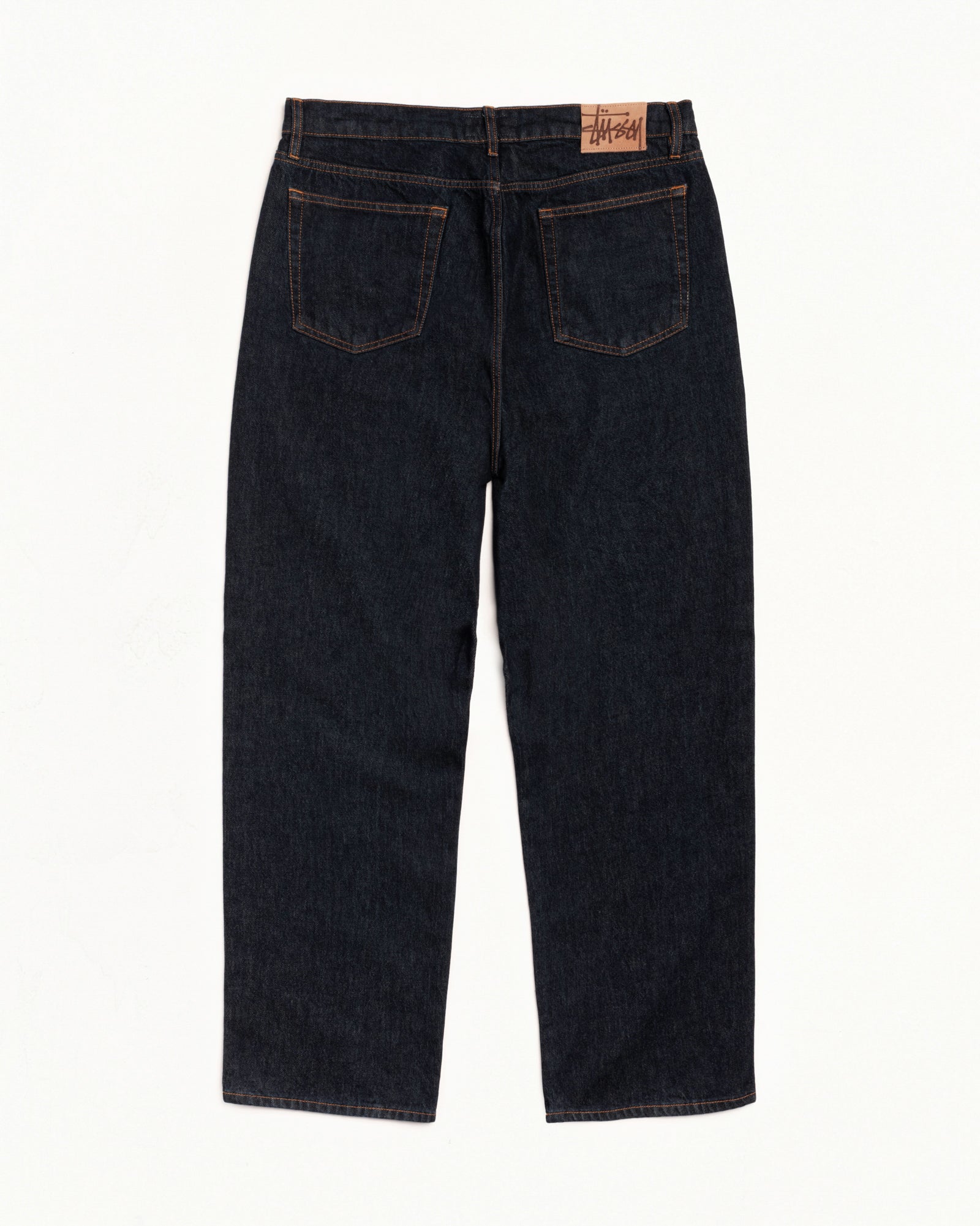 Big Ol' Jean Denim in rinsed indigo – Stüssy – Stussy AU