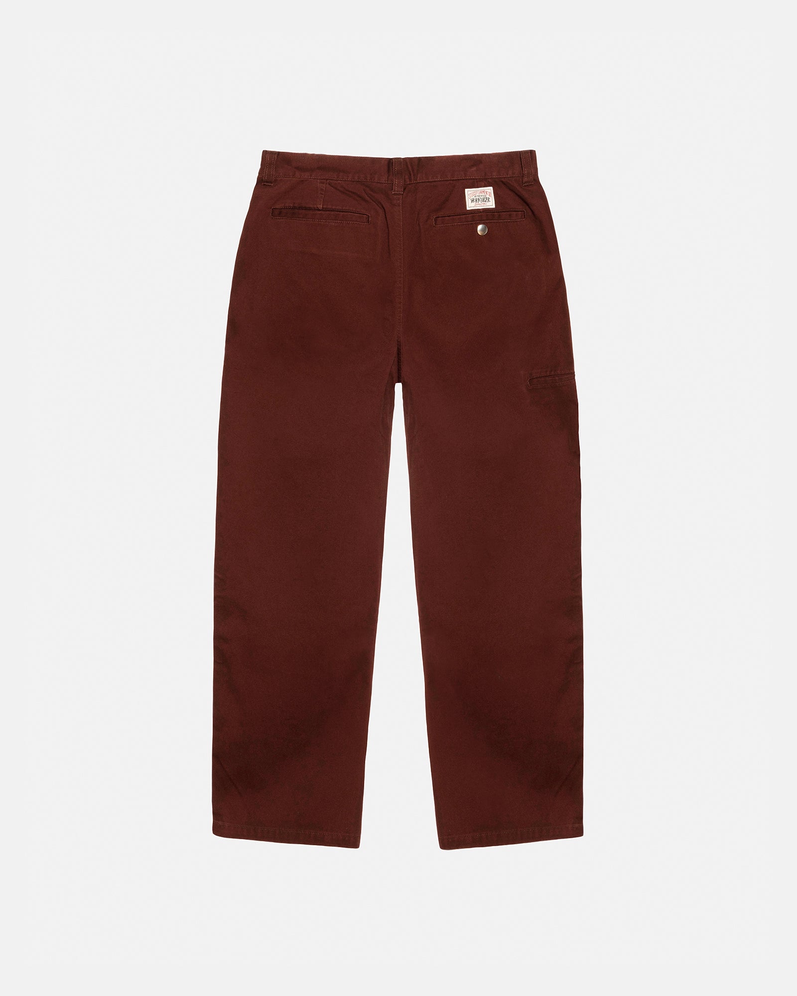 Chino Work Pant in brick – Stüssy – Stussy AU