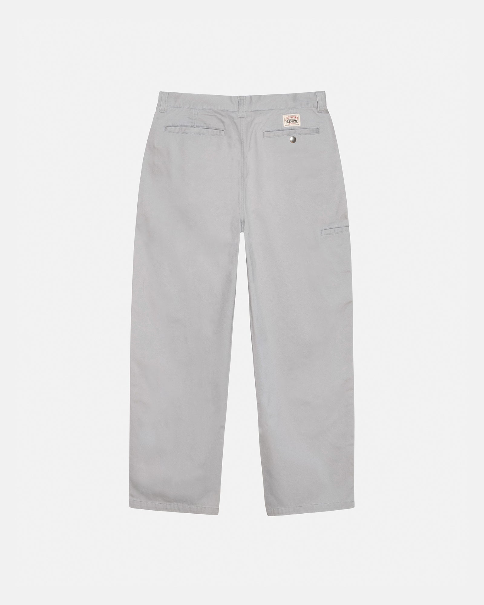 パンツ CHINO WORK PANT WORKGEAR TROUSER TWILL Chino Work Pant in light grey – Stüssy – Stussy AU