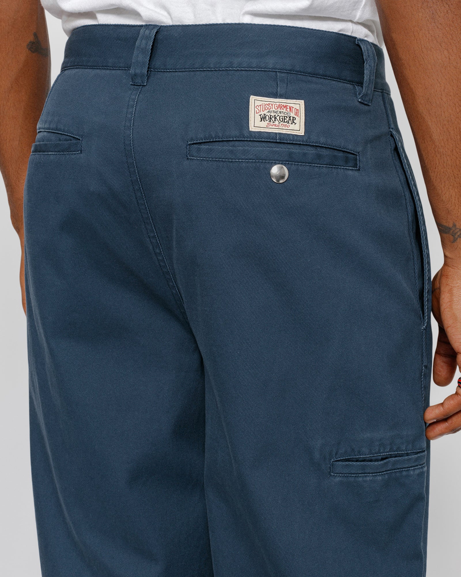 Workgear Trouser Twill in navy – Stüssy – Stussy AU