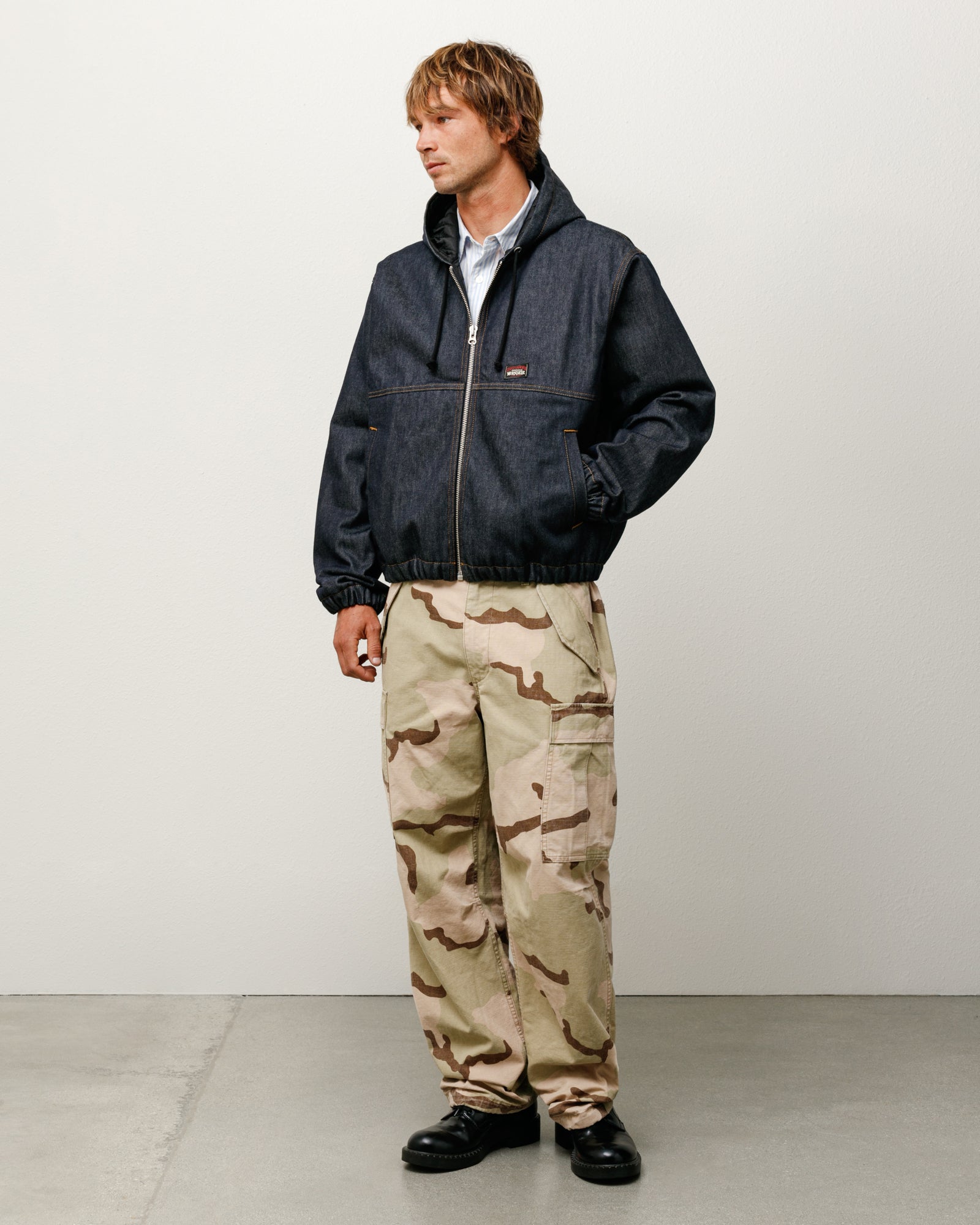 Military Cargo Pant Ripstop in sand camo – Stüssy – Stussy AU