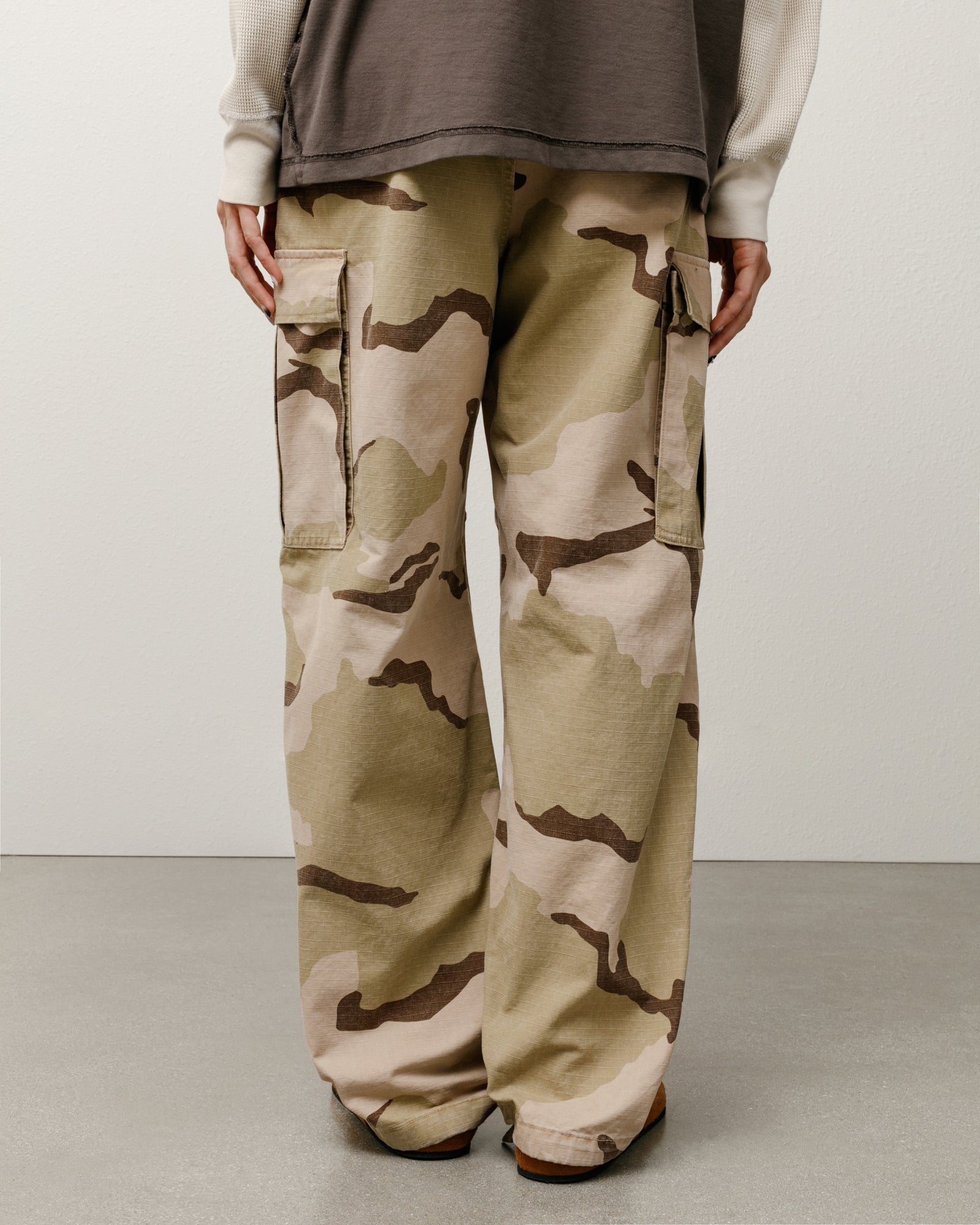 Military Cargo Pant Ripstop in sand camo – Stüssy – Stussy AU