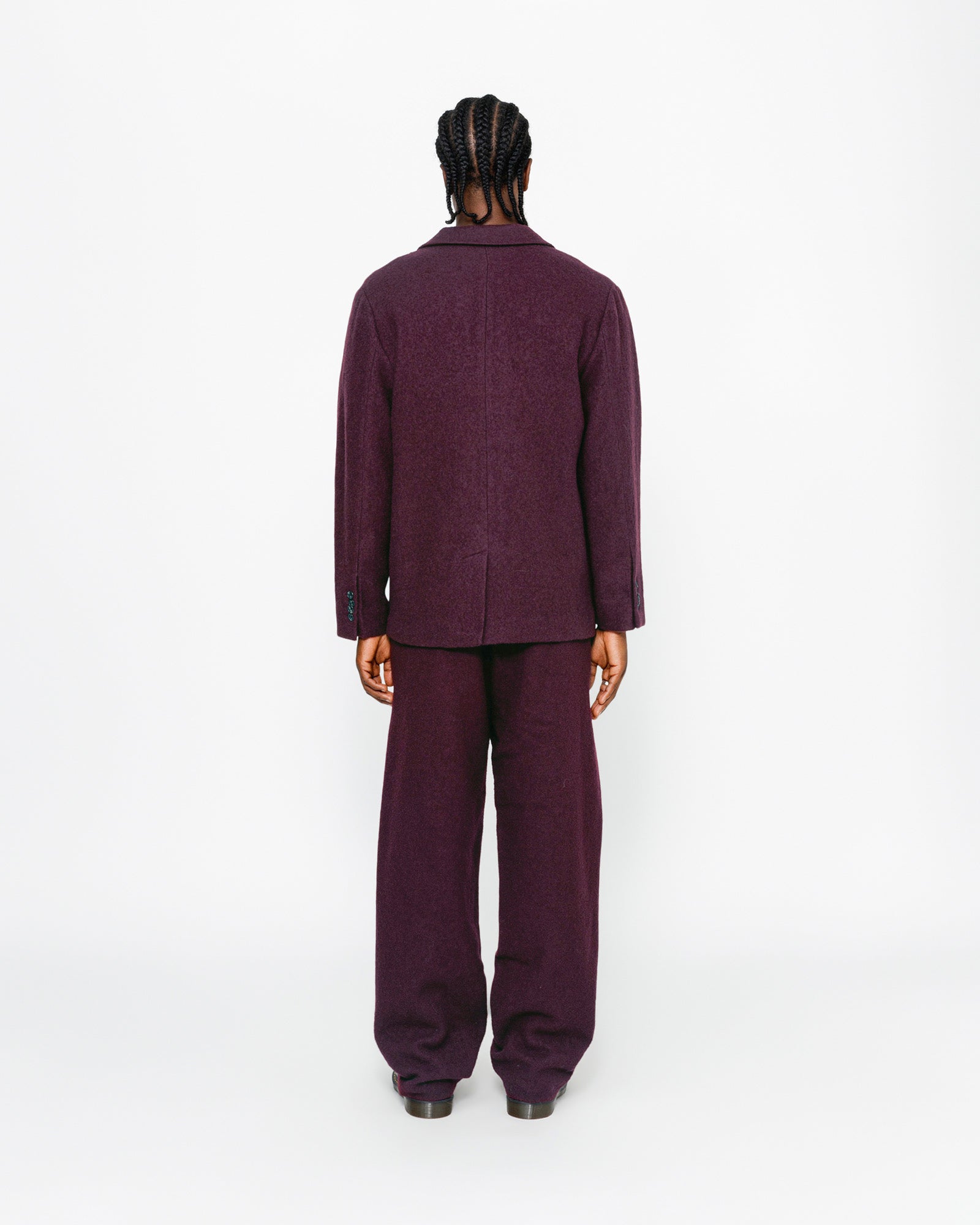 RELAXED TROUSER TEXTURED WOOL