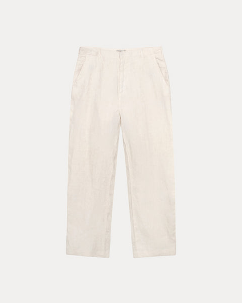 パンツ STUSSY RELAXED TROUSER TEXTURED LINEN 32 Relaxed Trouser Textured Linen in bone – Stüssy – Stussy AU