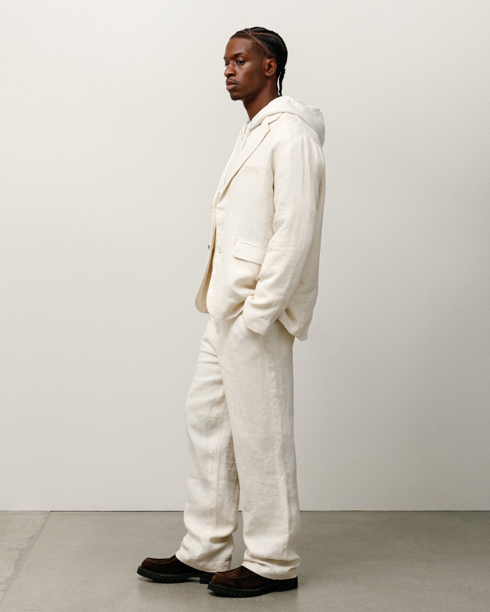パンツ STUSSY RELAXED TROUSER TEXTURED LINEN 32 Relaxed Trouser Textured Linen in bone – Stüssy – Stussy AU