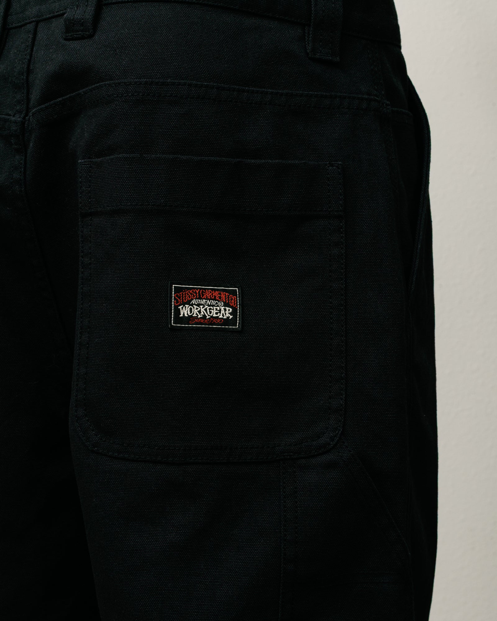 Carpenter Pant Canvas – Black | Bottoms | Stüssy – Stussy AU