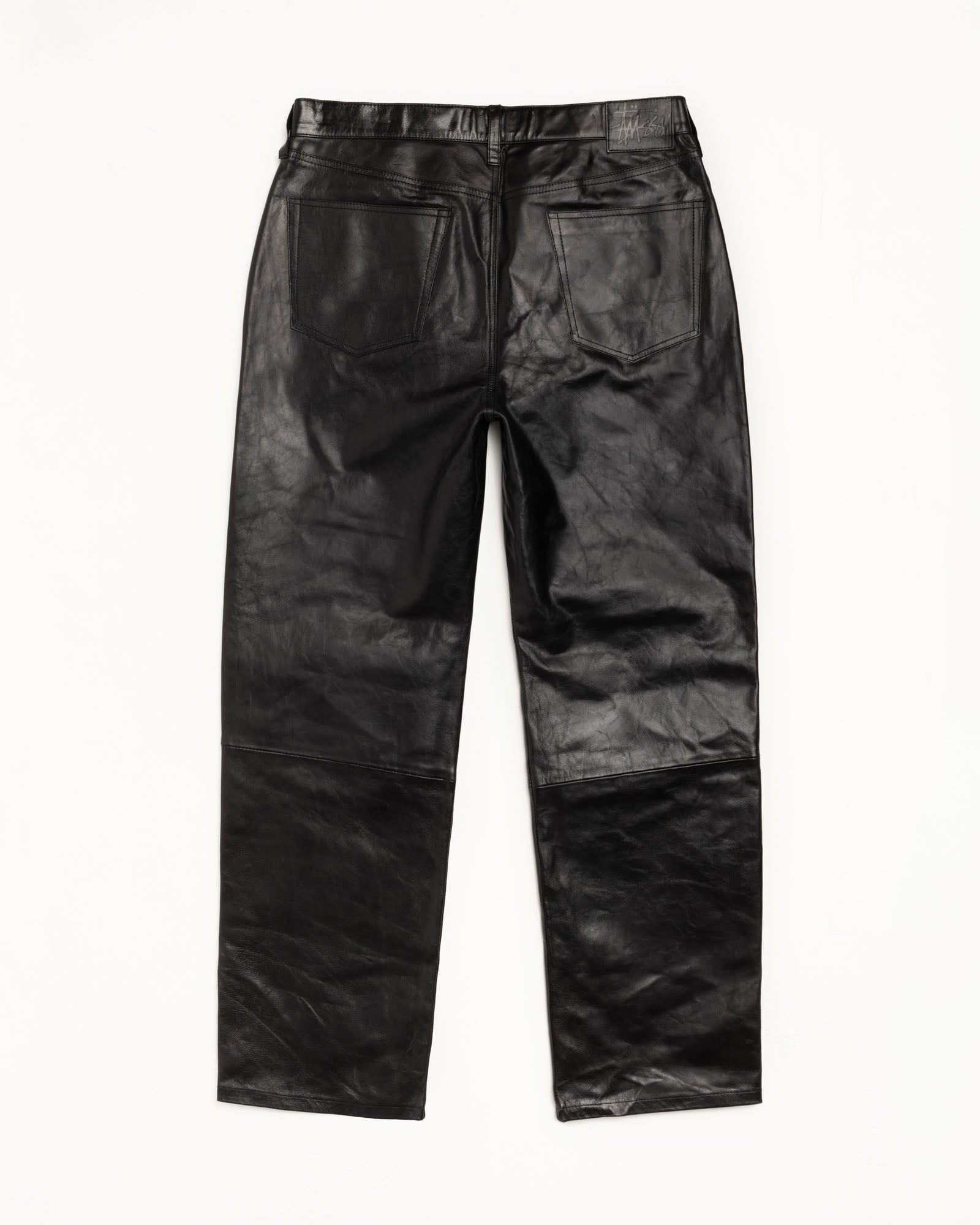 New Classic Pant Leather – Black | Pants | Stüssy – Stussy AU