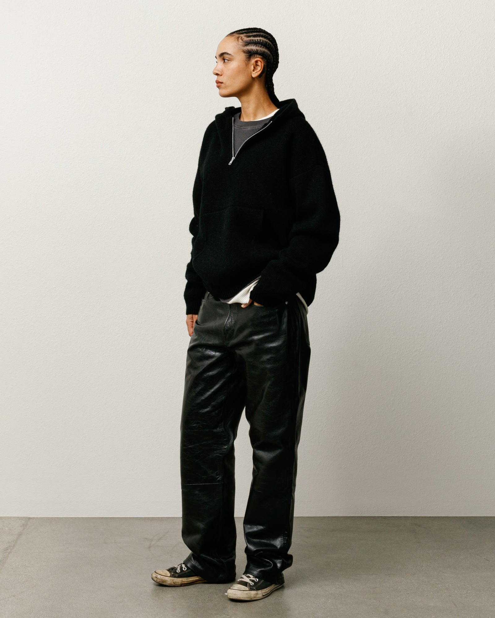 New Classic Pant Leather – Black | Pants | Stüssy – Stussy AU