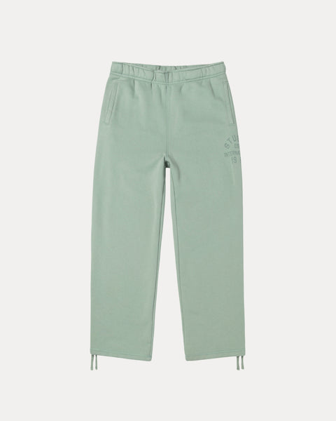 Stussy Est Fleece Pant Mens Regular In Grey Green