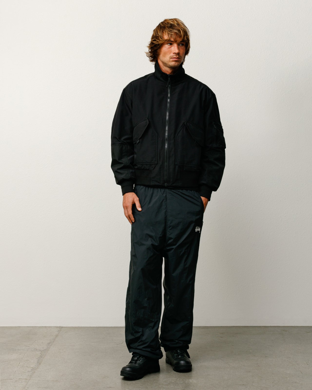 NYLON TRACK PANT