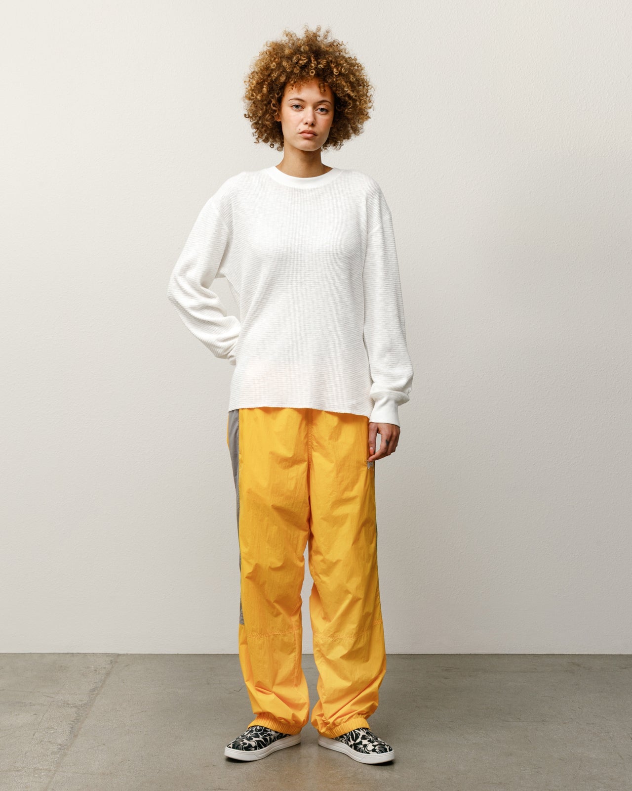 Nylon Track Pant – Yellow | Pants | Stüssy – Stussy AU