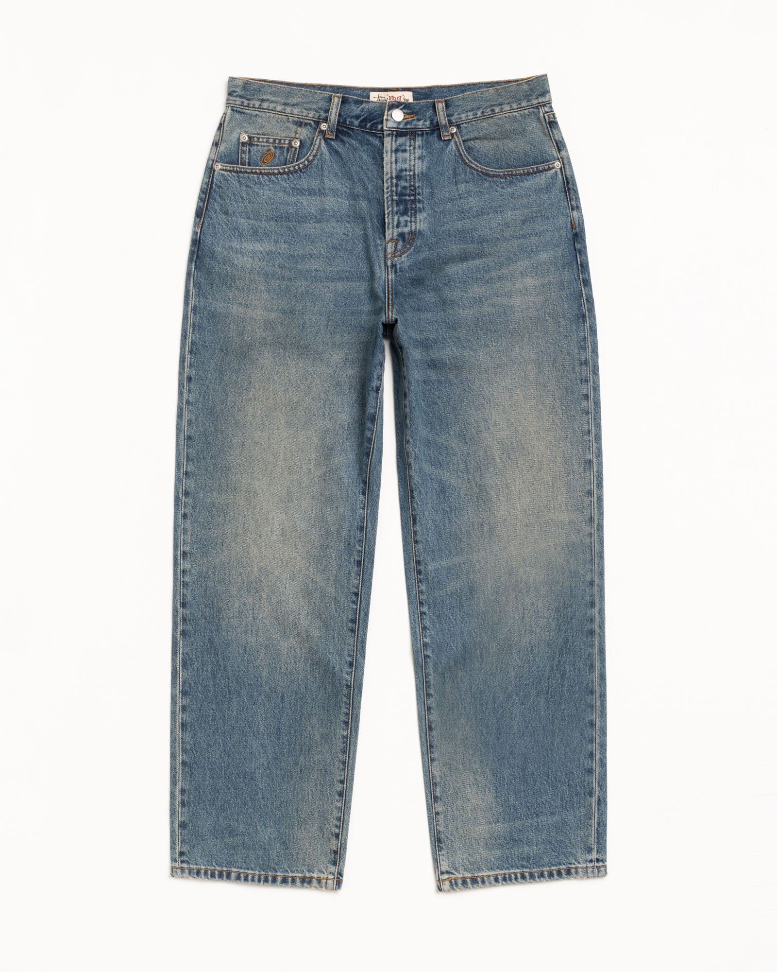 y*a様 STUSSY BIG OL' JEAN VINTAGE WASH DE stussy BIG OL' JEAN VINTAGE WASH DENIM - メルカリ