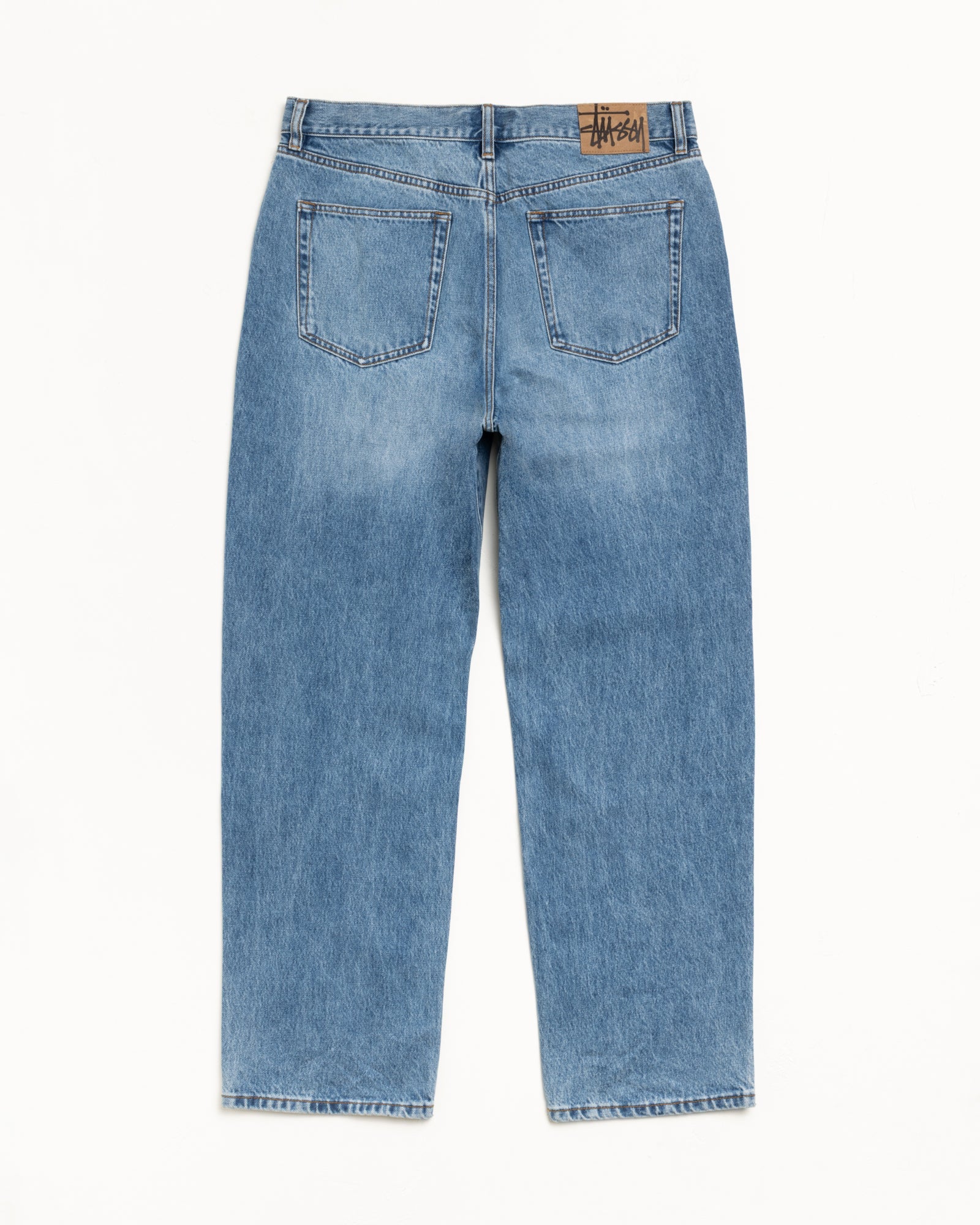 Big Ol Jean Denim Mens Regular In Indigo Stone Wash