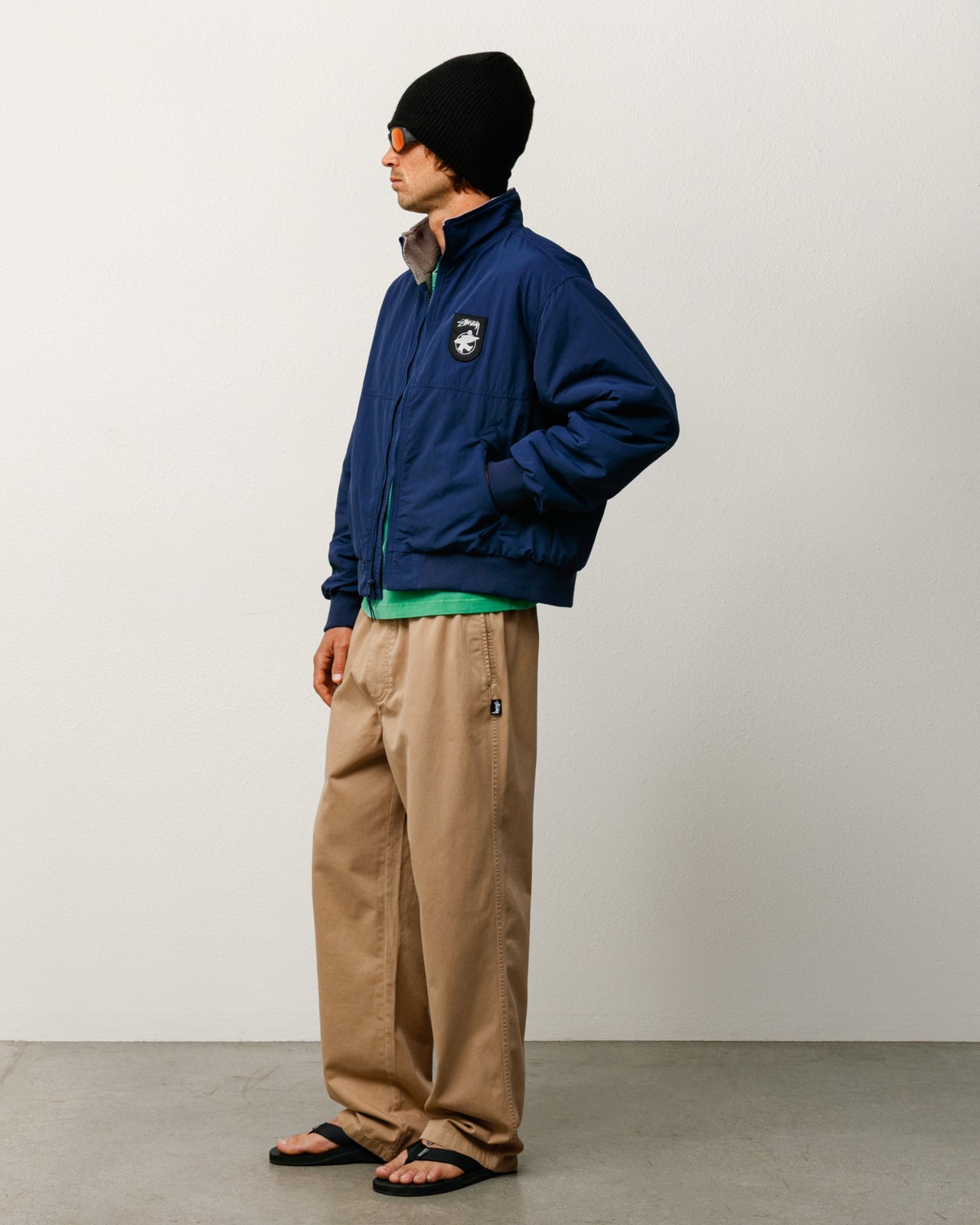 Beach Pant Cotton Twill – Khaki | Pants | Stüssy – Stussy AU