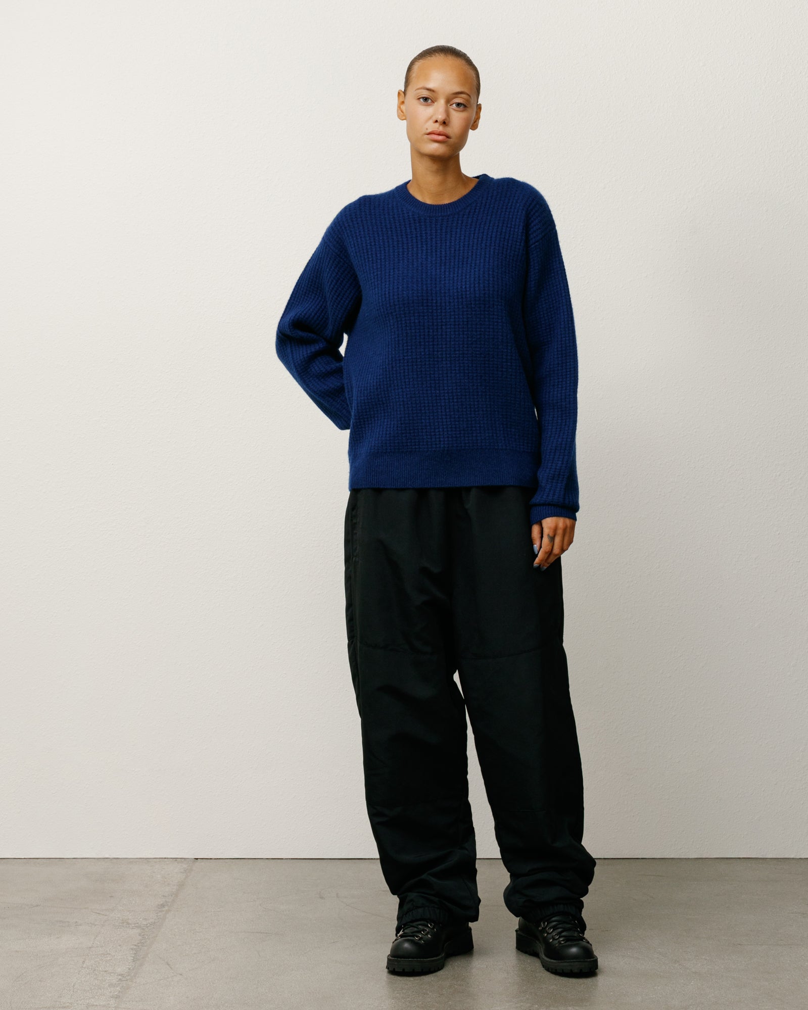 Waffle Cashmere Crew – Navy | Sweaters & Knits | Stüssy – Stussy AU
