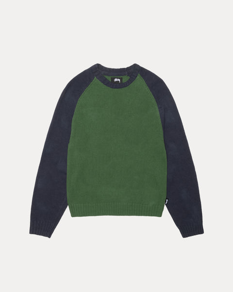 COLORBLOCKED RAGLAN CREW