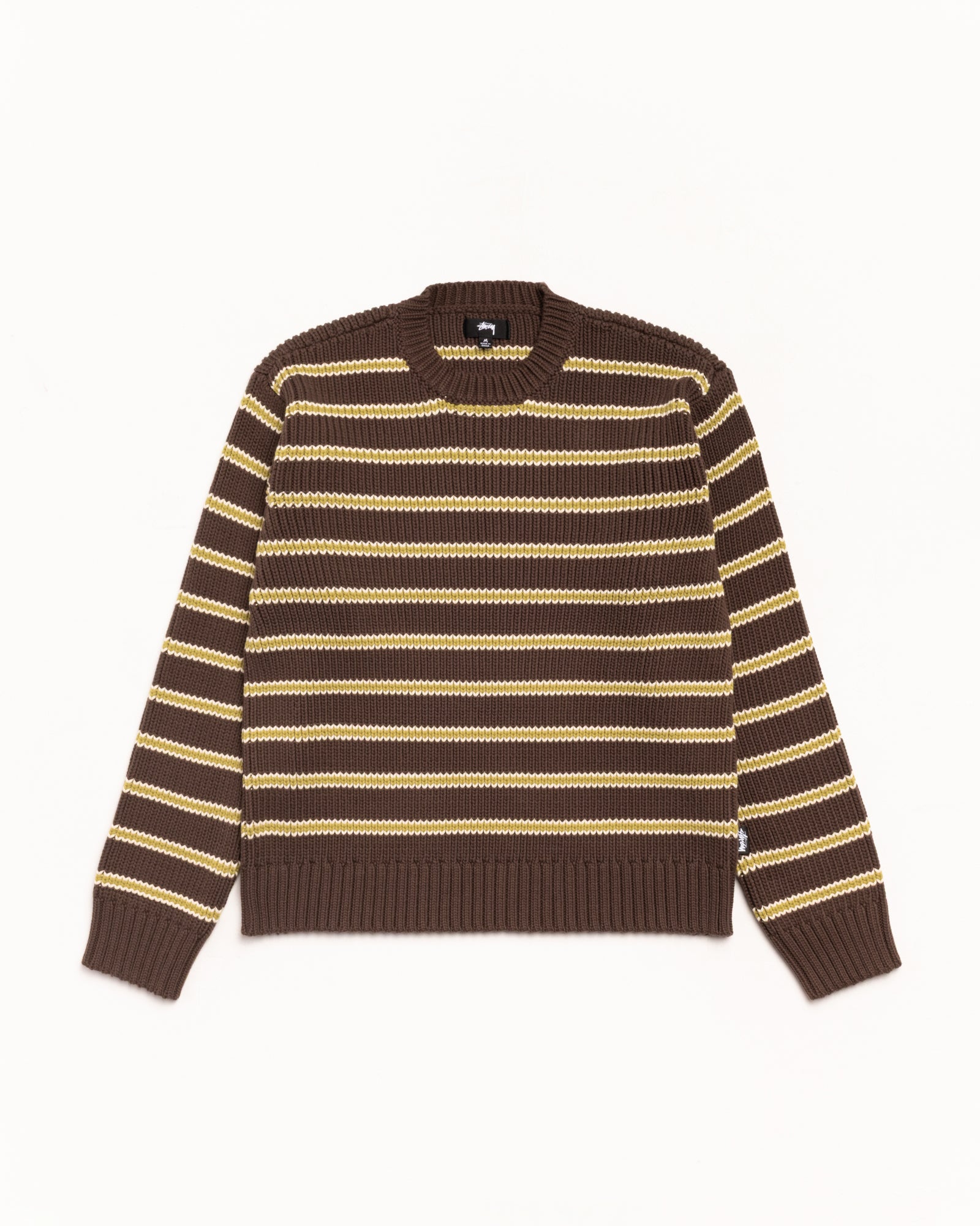 【archive】old Stussy Stripe Spring-knit Stripe Knit Crew – Forest | Tops & Knits | Stüssy – Stussy AU