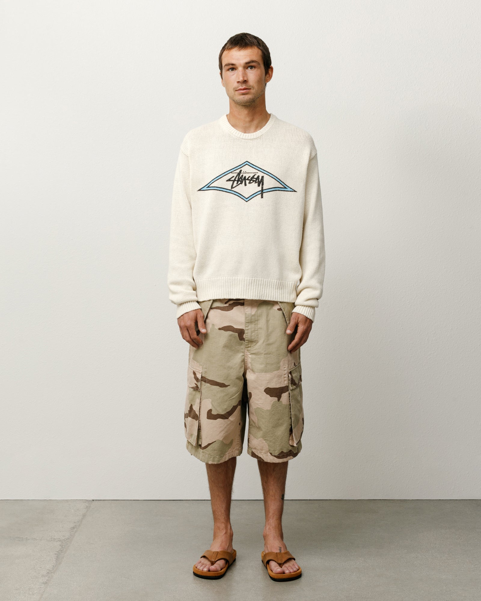 DIAMOND LOGO SWEATER