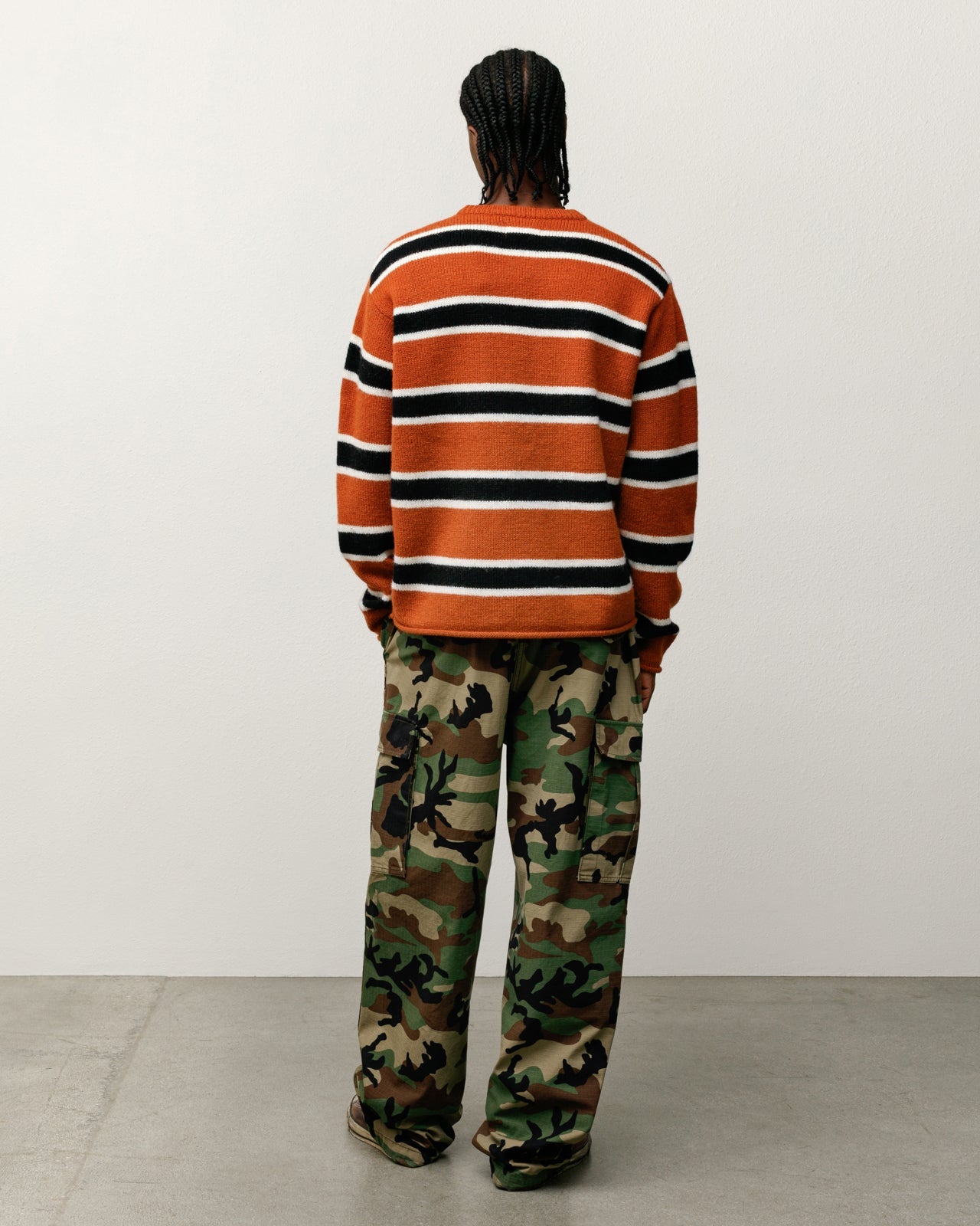 STRIPED WOOL SWEATER