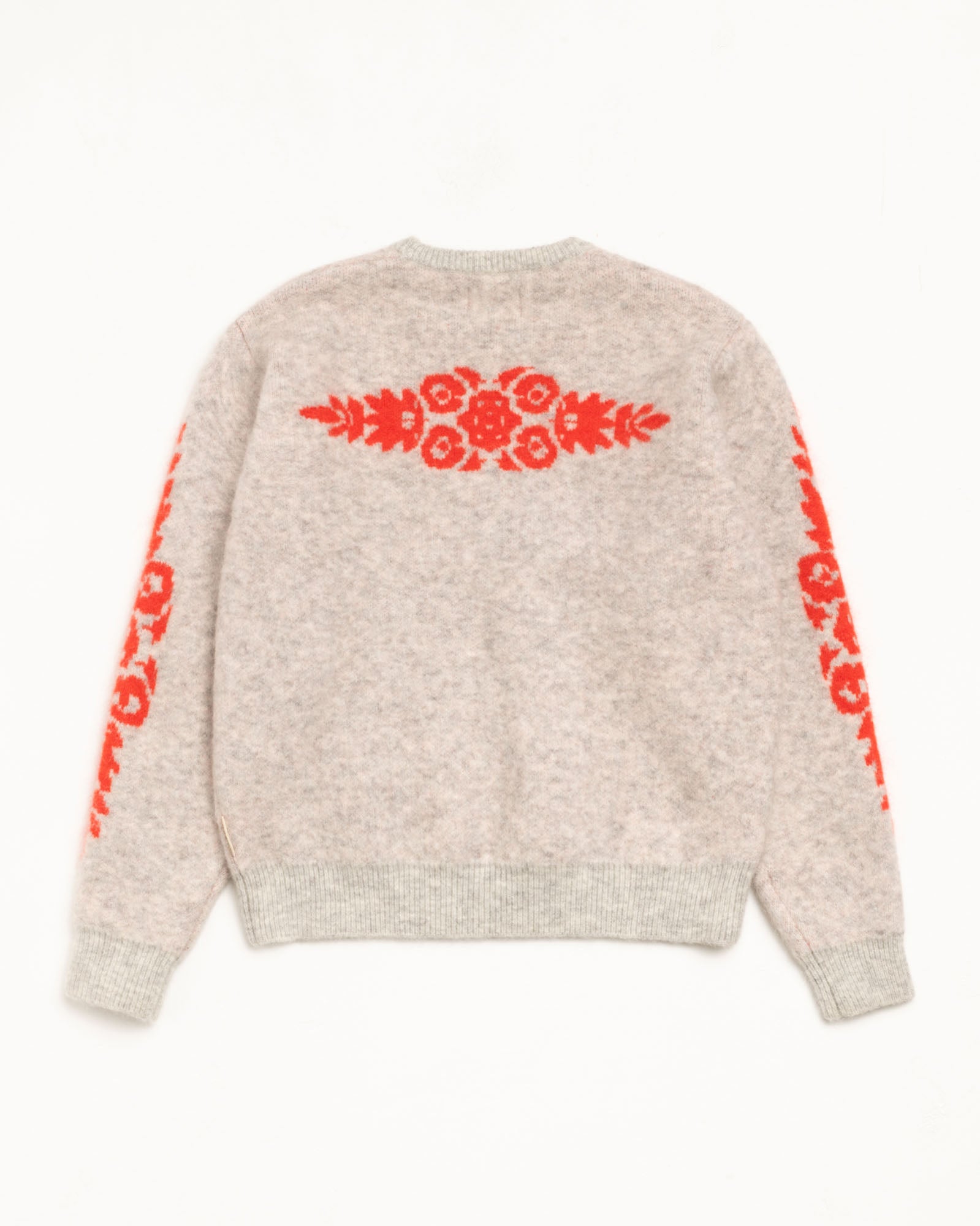 FLOWER MOHAIR SWEATER