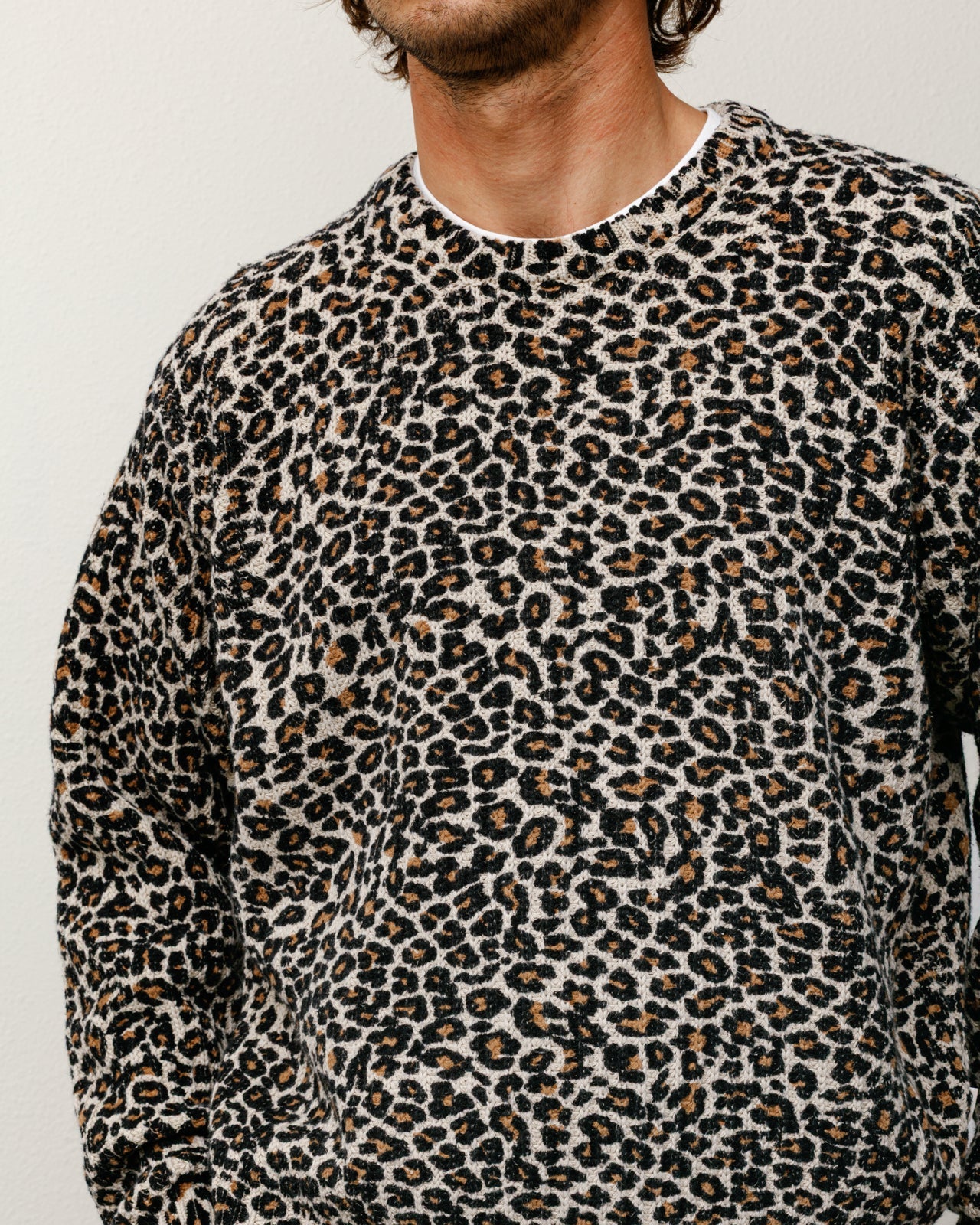 Leopard Sweater – Leopard | Tops & Knits | Stüssy – Stussy AU