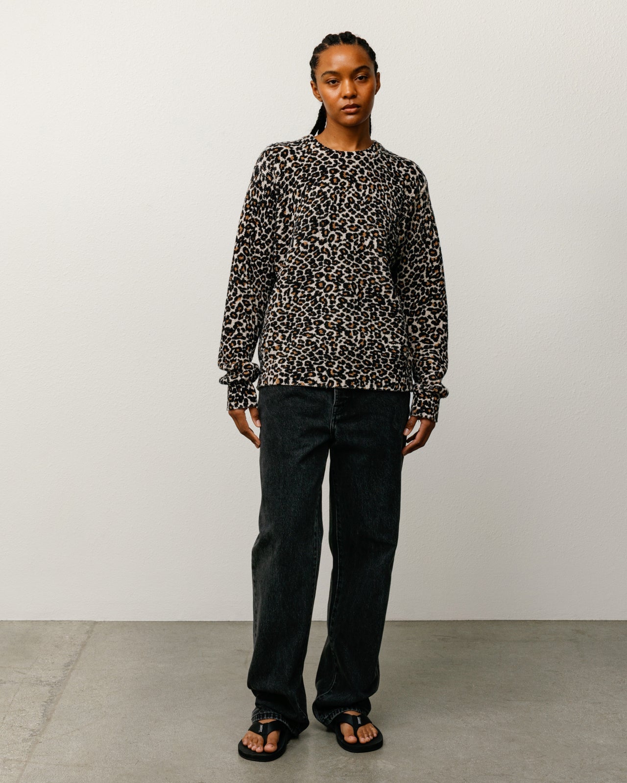 Leopard Sweater – Leopard | Tops & Knits | Stüssy – Stussy AU