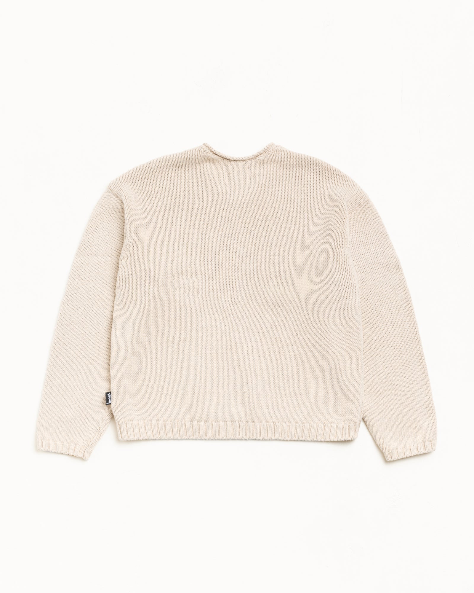 Roll V Neck Sweater – Oatmeal | Tops & Knits | Stüssy – Stussy AU