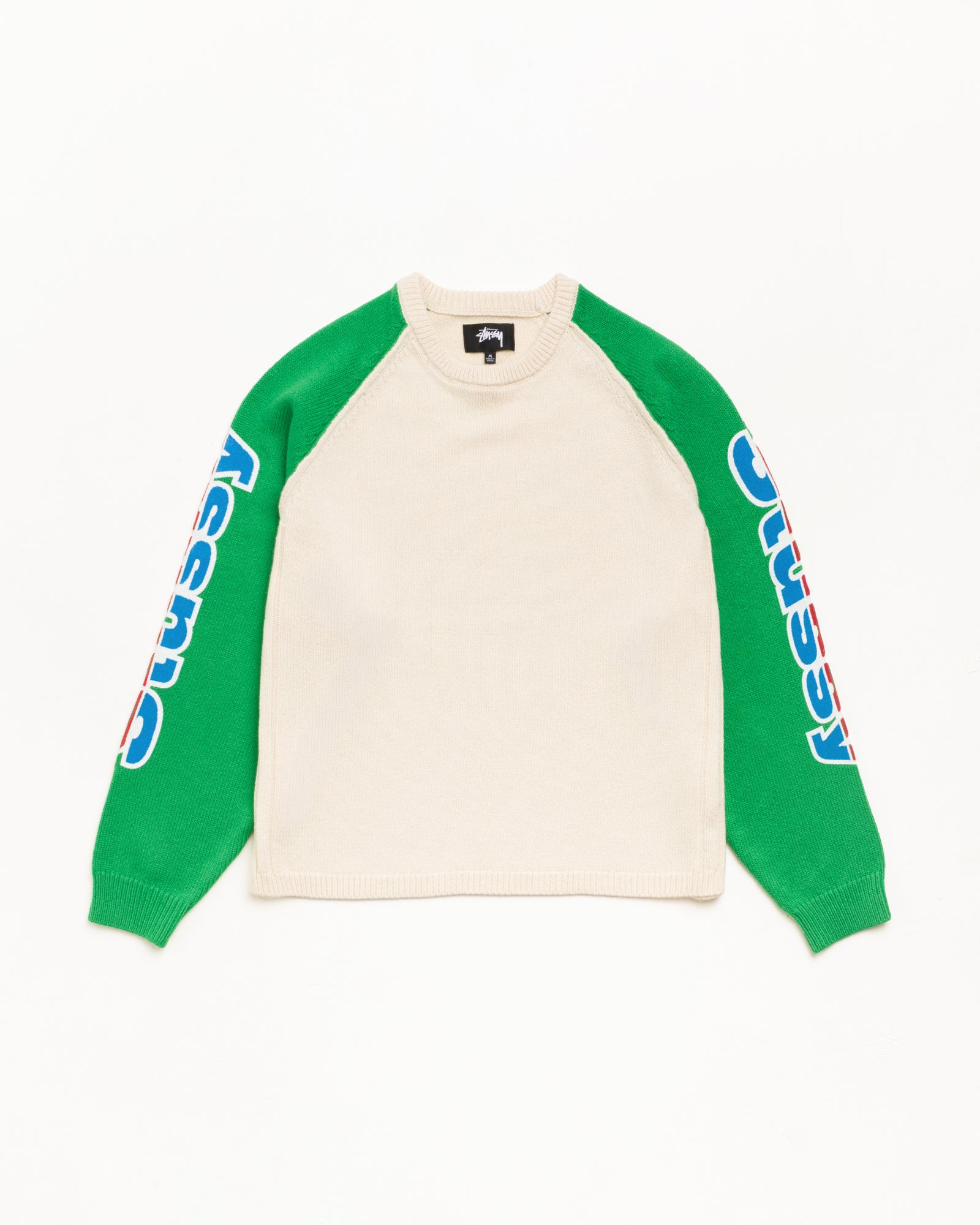 TWO TONE RAGLAN SWEATER