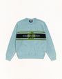 STRIPED HIBISCUS SWEATER