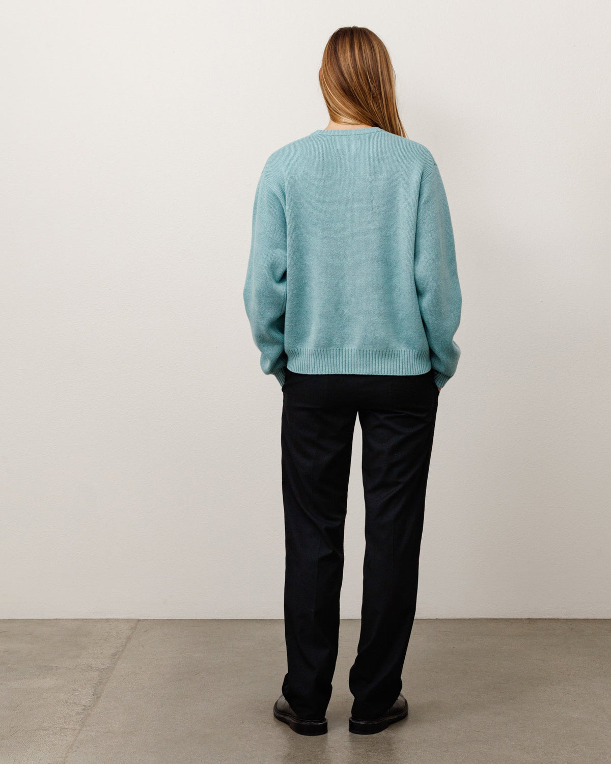 STRIPED HIBISCUS SWEATER