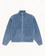 WOOL CASHMERE ZIP SWEATER